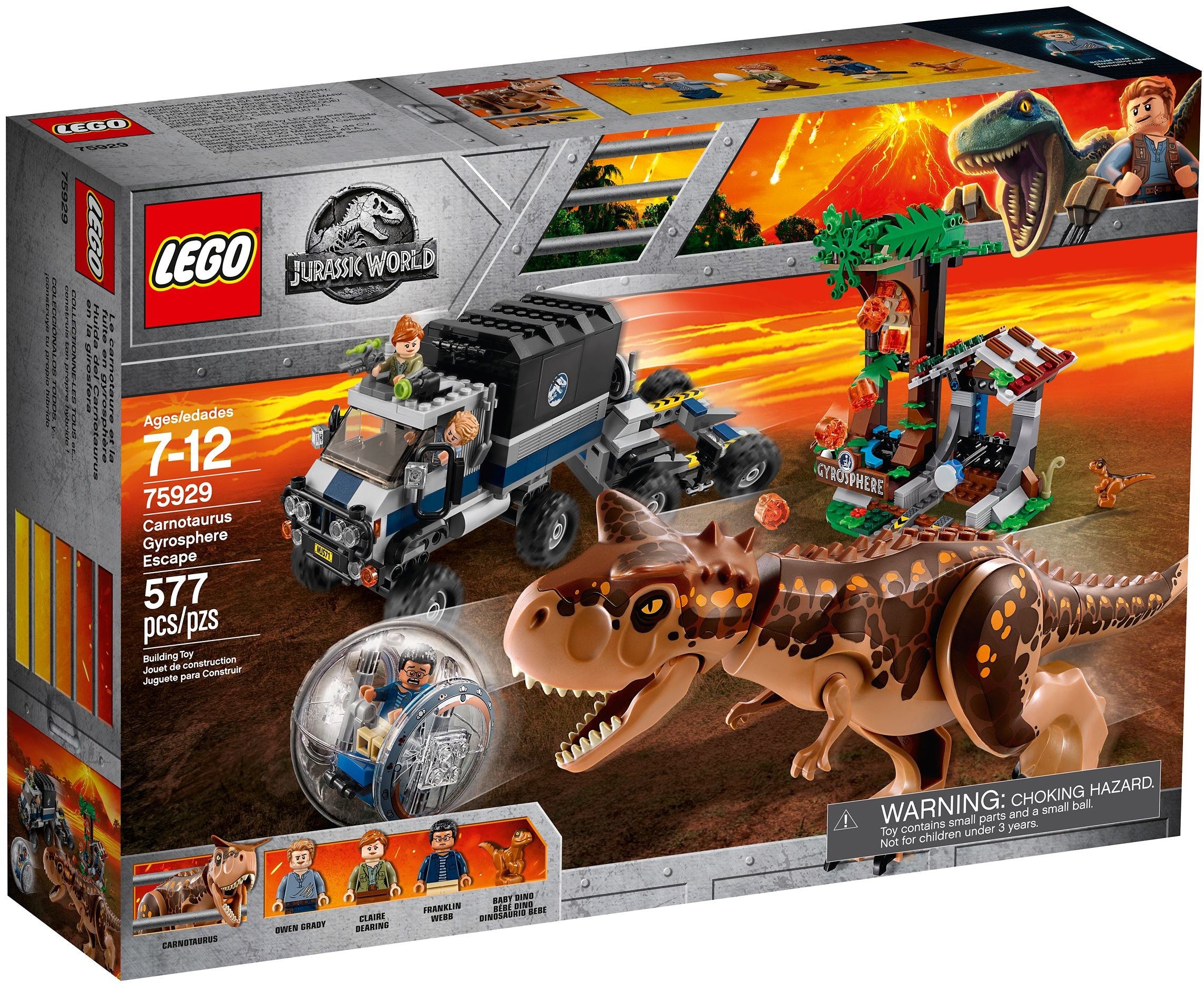 LEGO Jurassic World Carnotaurus 75929