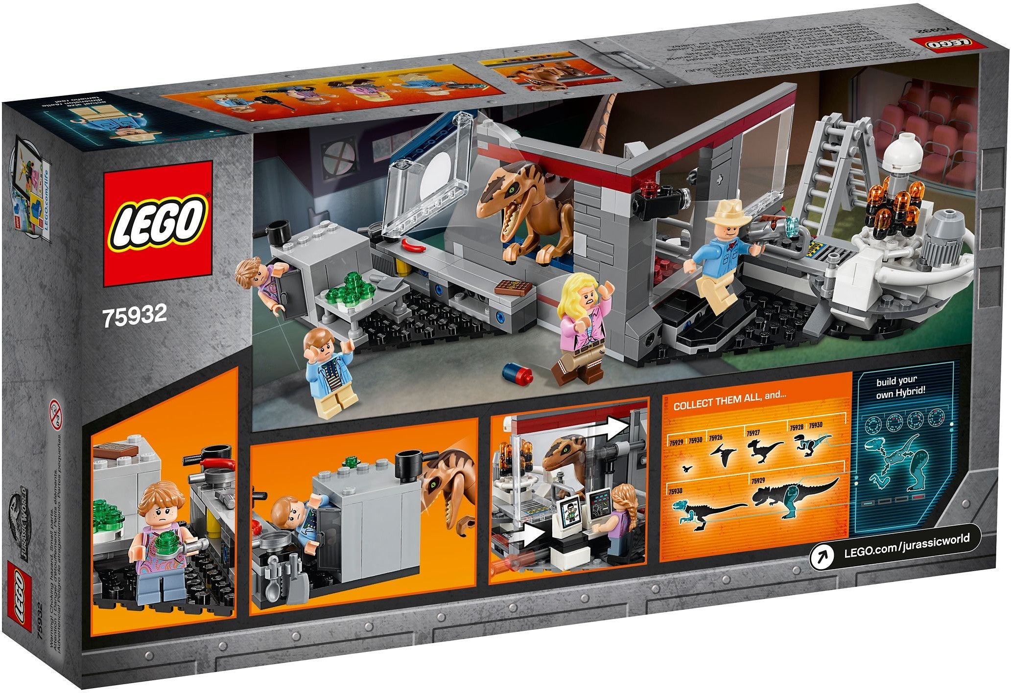 LEGO Jurassic World Jagd auf den Velociraptor 75932
