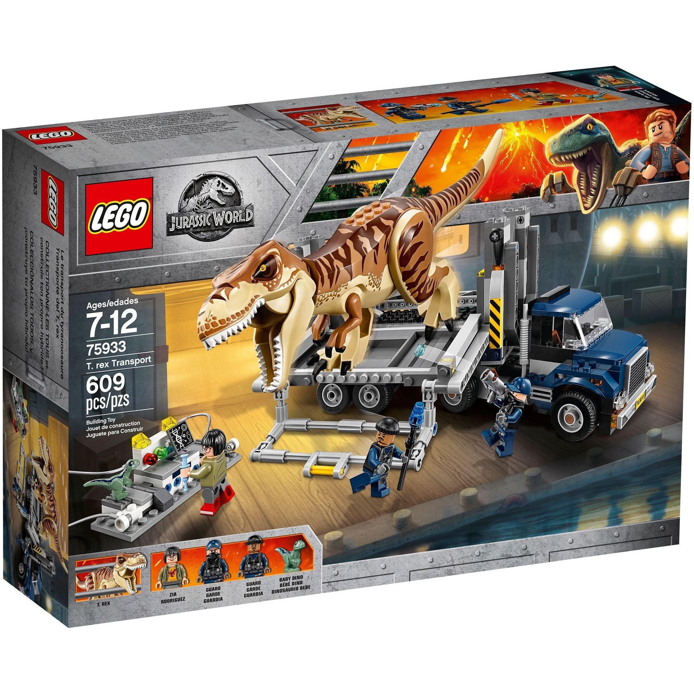 LEGO Jurassic World T-Rex Transport 75933