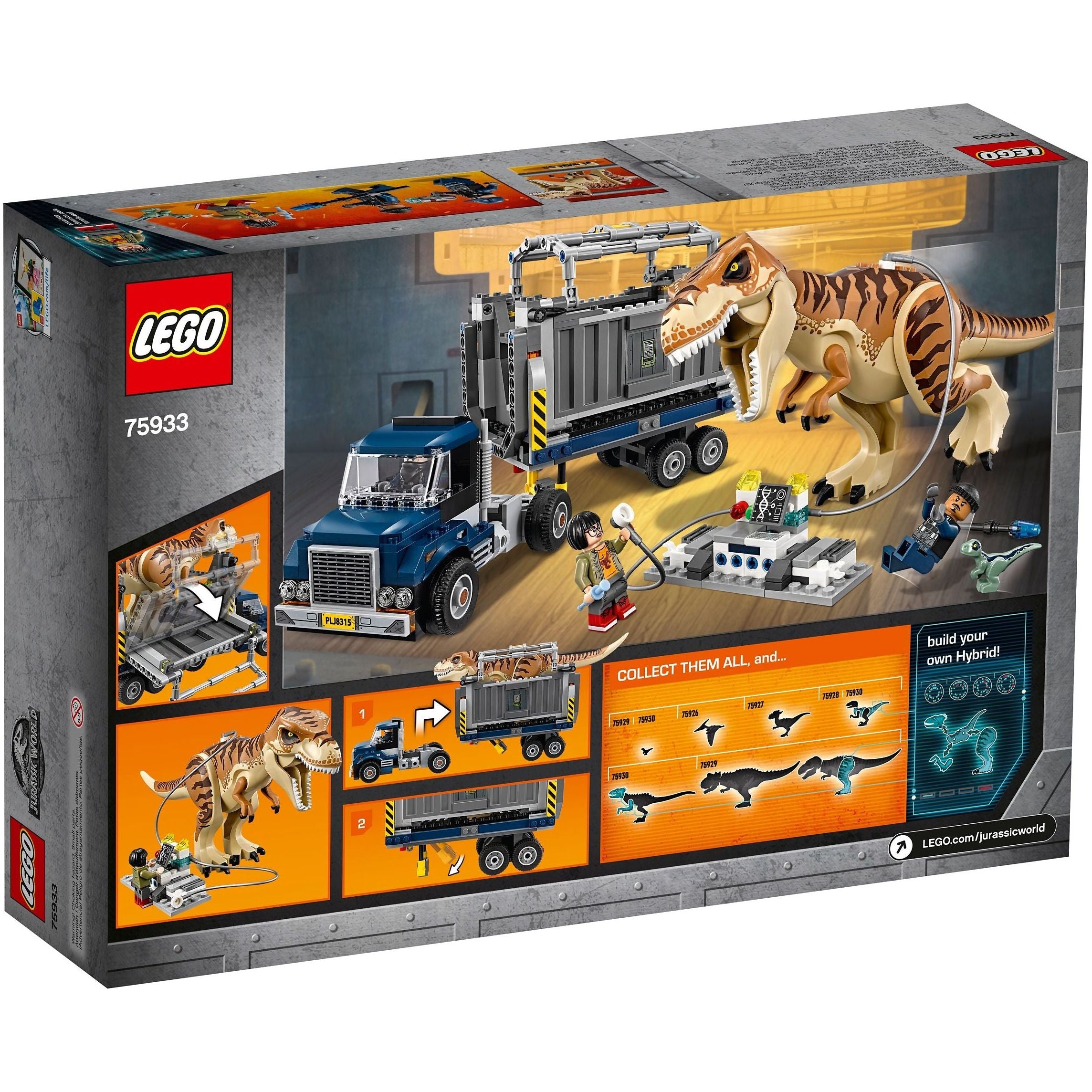 LEGO Jurassic World T-Rex Transport 75933