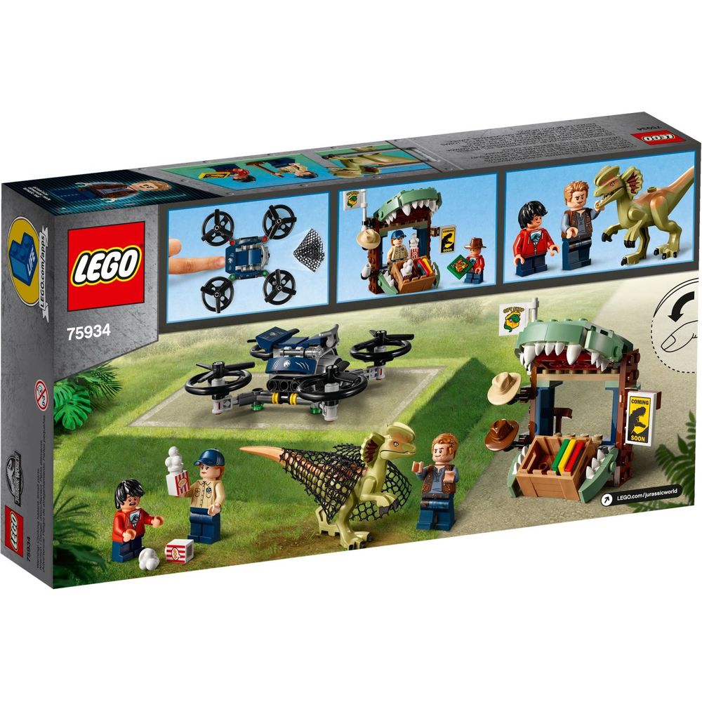 LEGO Jurassic World Diophosaurus auf der Flucht 75934