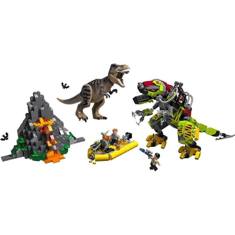LEGO Jurassic World T.Rex contre Dino-Mech 75938