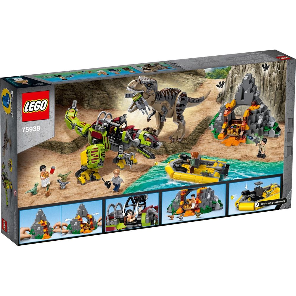 LEGO Jurassic World T.Rex contre Dino-Mech 75938