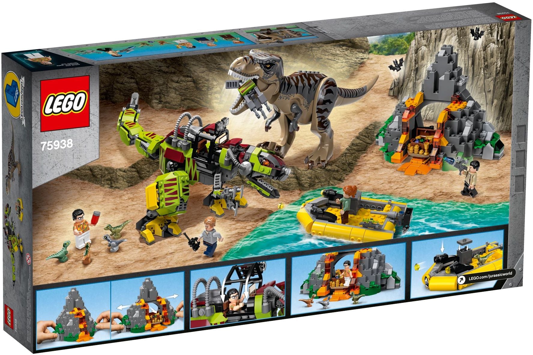 LEGO Jurassic World T.Rex vs. Dino-Mech 75938