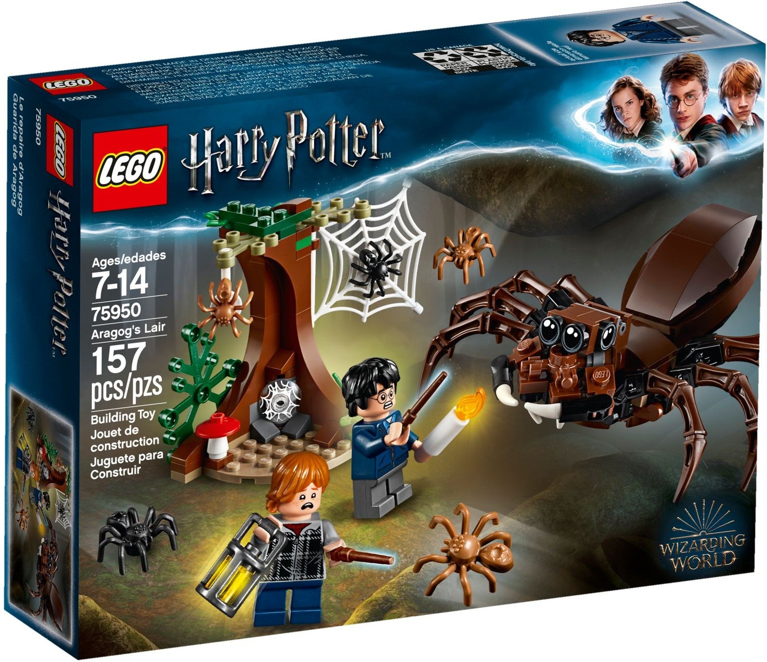 LEGO Harry Potter Aragogs Versteck 75950