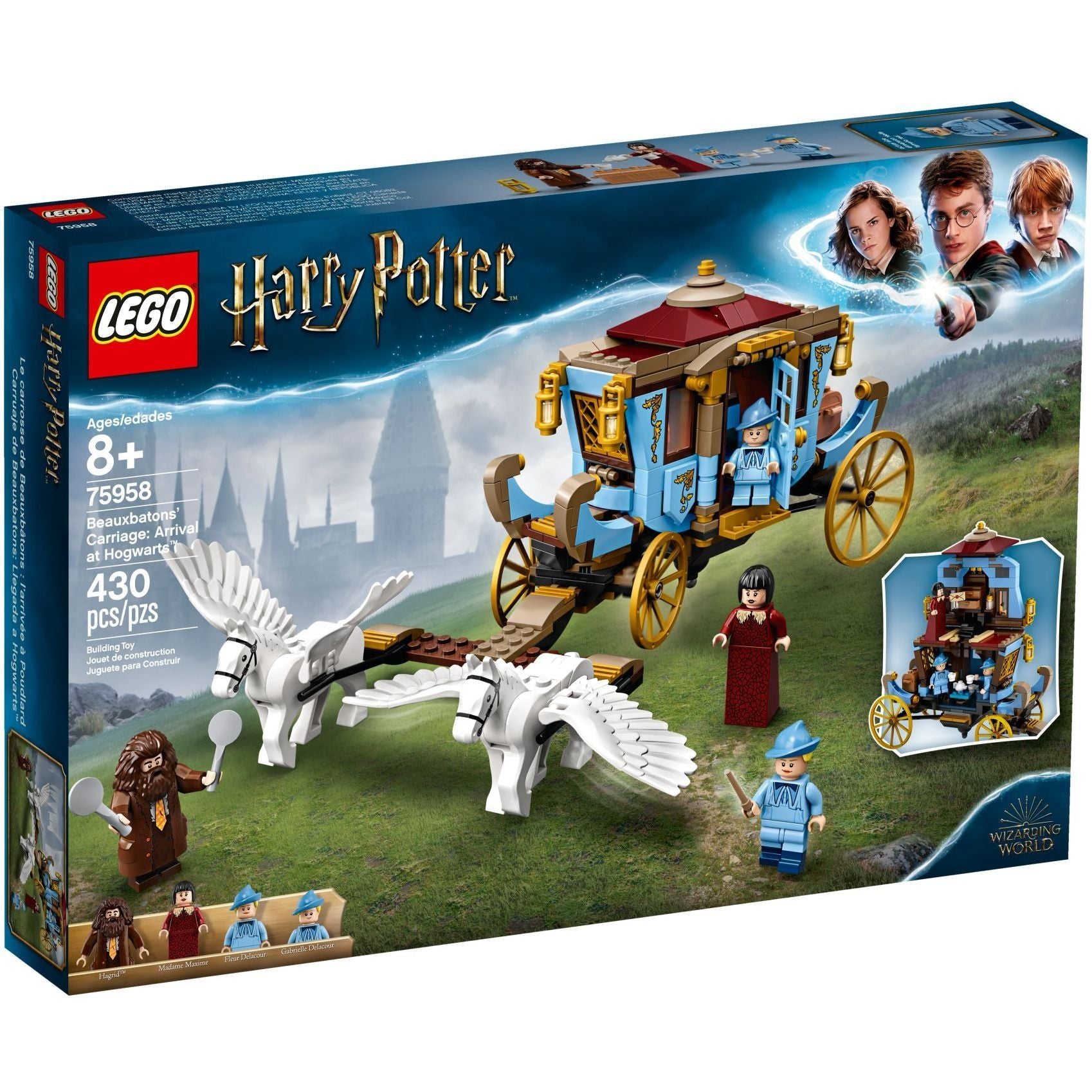 LEGO Harry Potter Kutsche von Beauxbatons: Ankunft in Hogwarts 75958