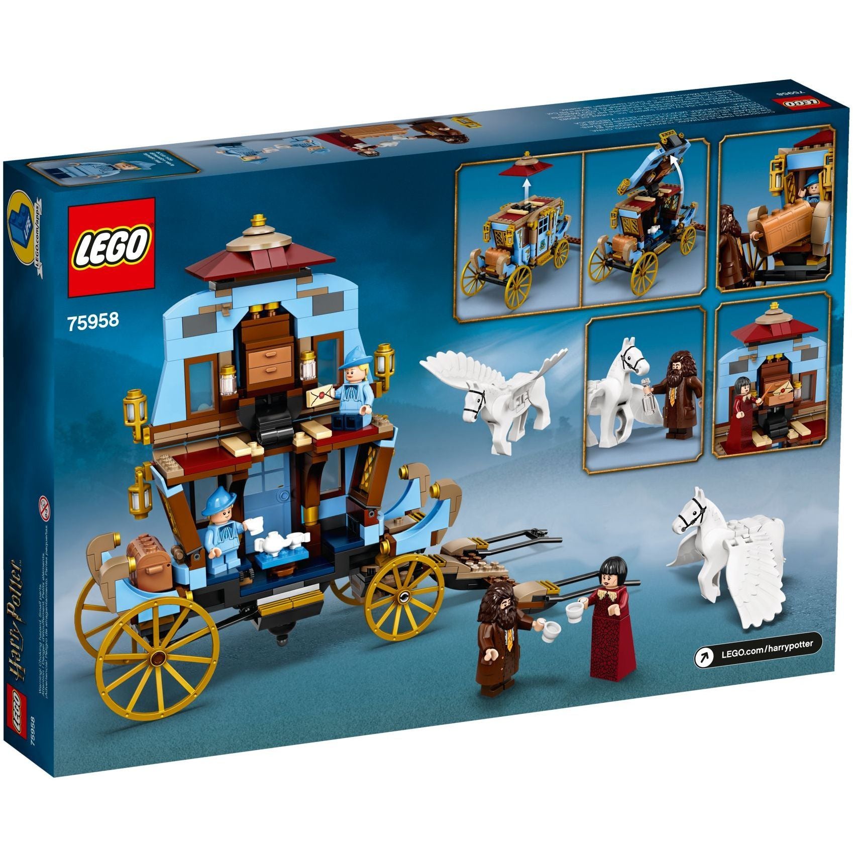 LEGO Harry Potter Kutsche von Beauxbatons: Ankunft in Hogwarts 75958