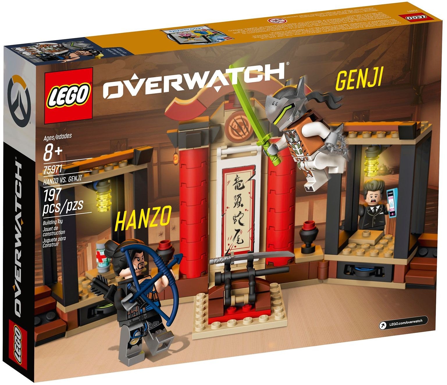 LEGO Overwatch Hanzo vs. Genji 75971
