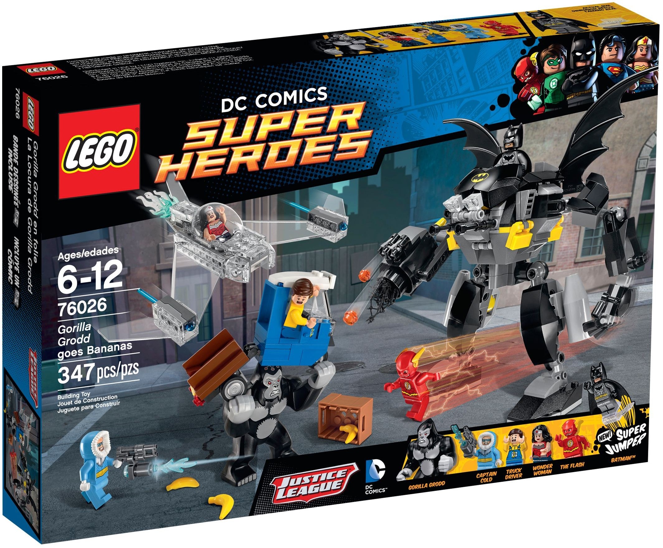 LEGO DC Comics Super Heroes Gorilla Grodds Wutanfall 76026