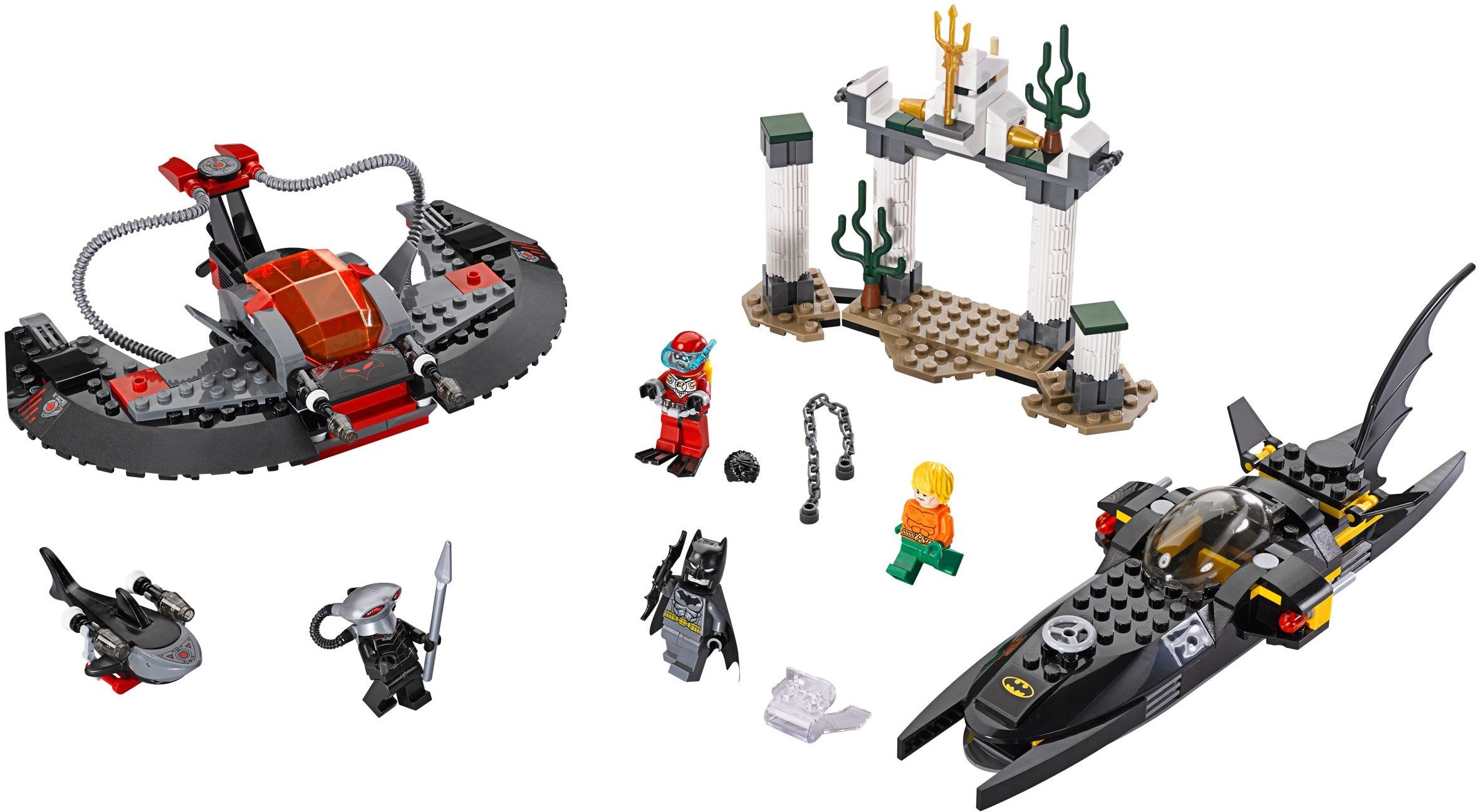 LEGO DC Comics Super Heroes Black Mantas Angriff Tiefsee 76027