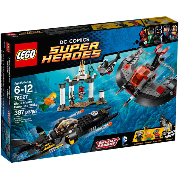 LEGO DC Comics Super Heroes Black Mantas Angriff Tiefsee 76027