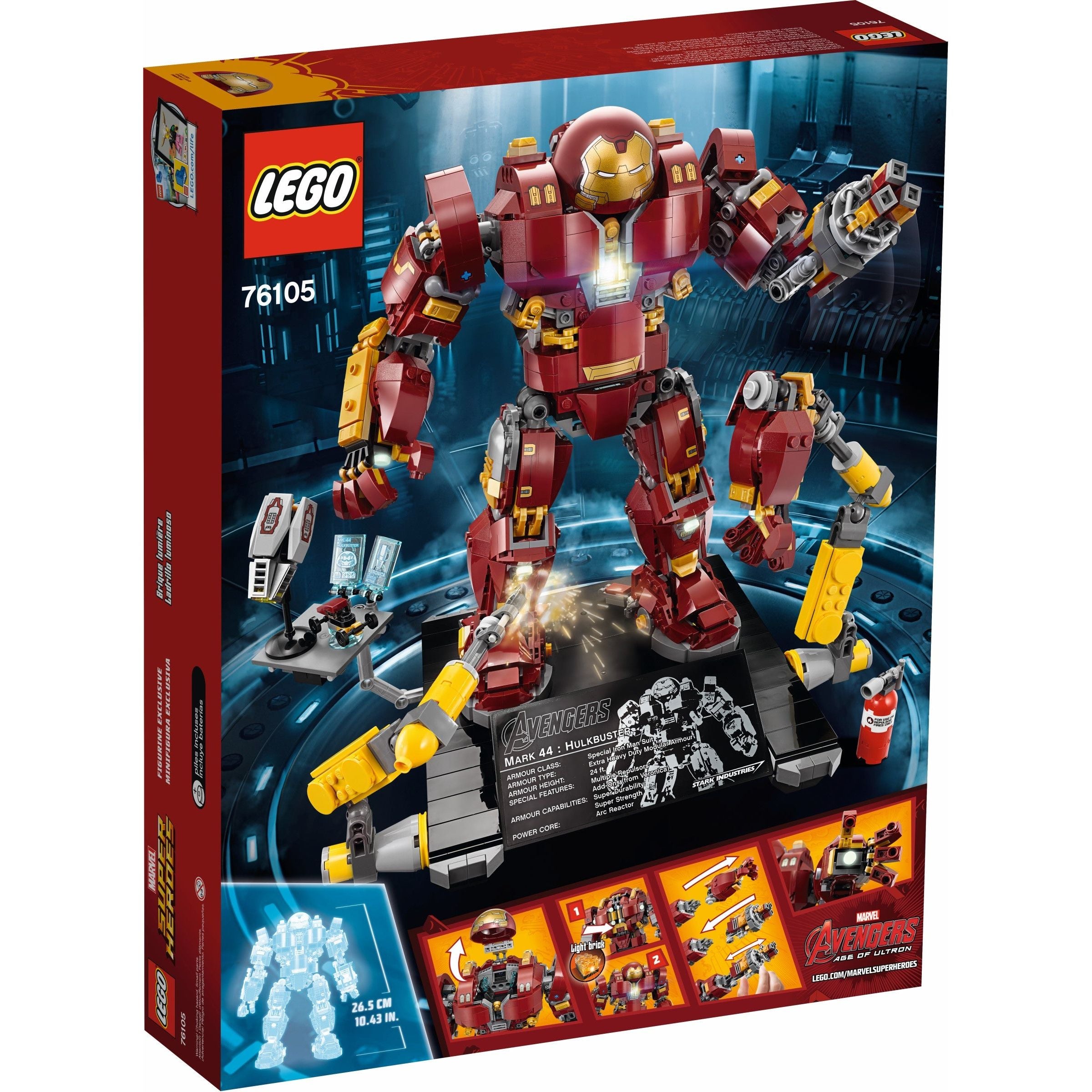 LEGO Marvel Super Heroes Der Hulkbuster Ultron Edition 76105