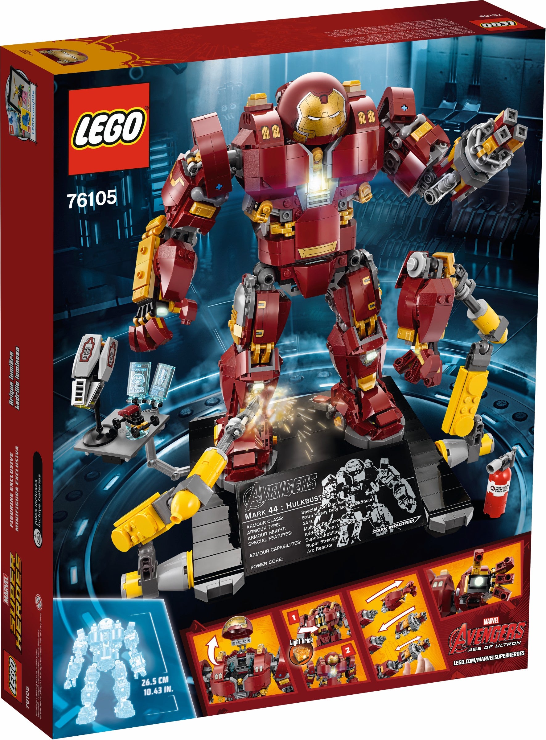 LEGO Marvel Super Heroes Der Hulkbuster Ultron Edition 76105