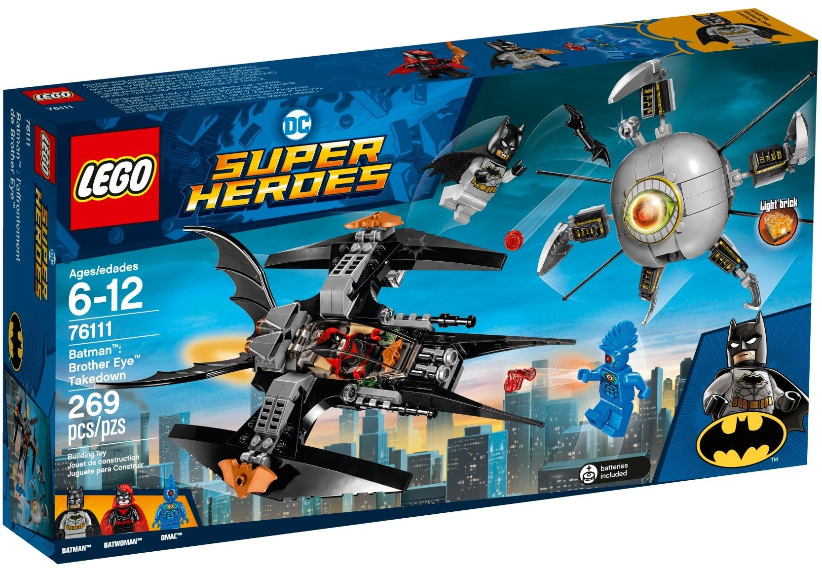 LEGO DC Comics Super Heroes Batman: Brother Eyer Gefangennahme 76111