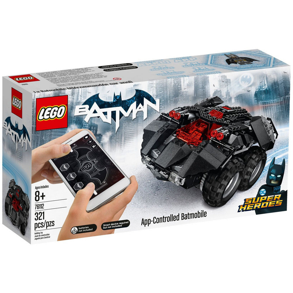 LEGO DC Comic Super Heroes APP-Gesteuertes Batmobil 76112