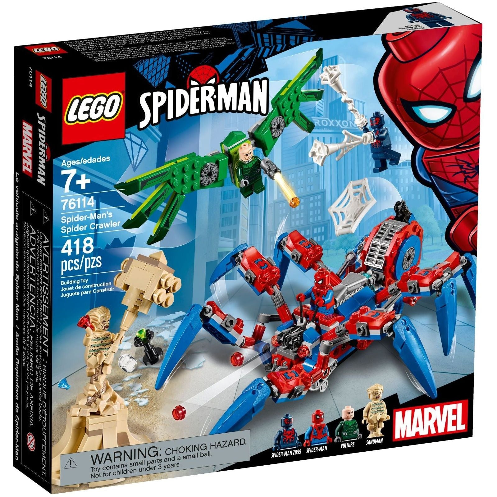 Le robot araignée LEGO Spider-Mans 76114