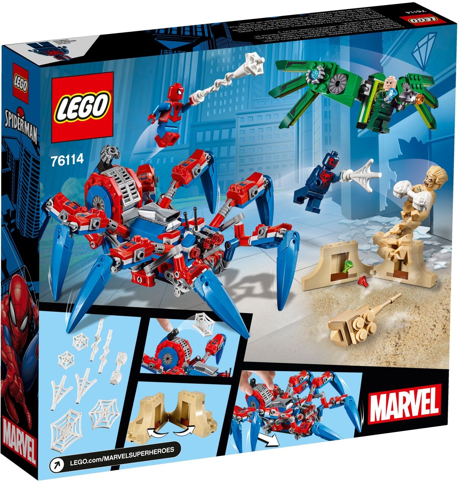 Le robot araignée LEGO Spider-Mans 76114