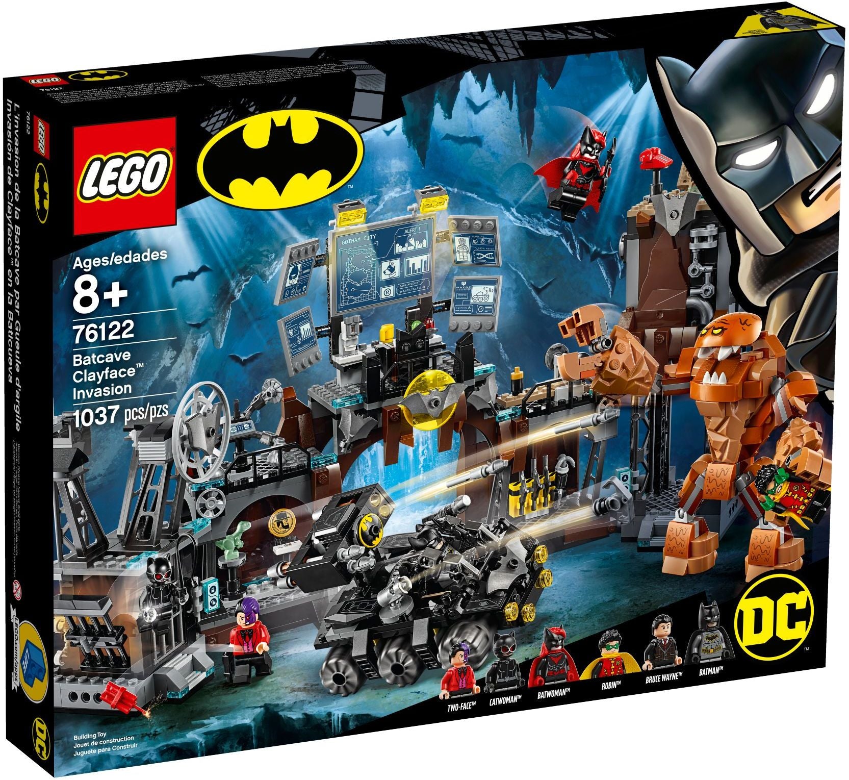 LEGO DC Comic Super Heroes Clayface: Invasion in die Bathöhle 76122