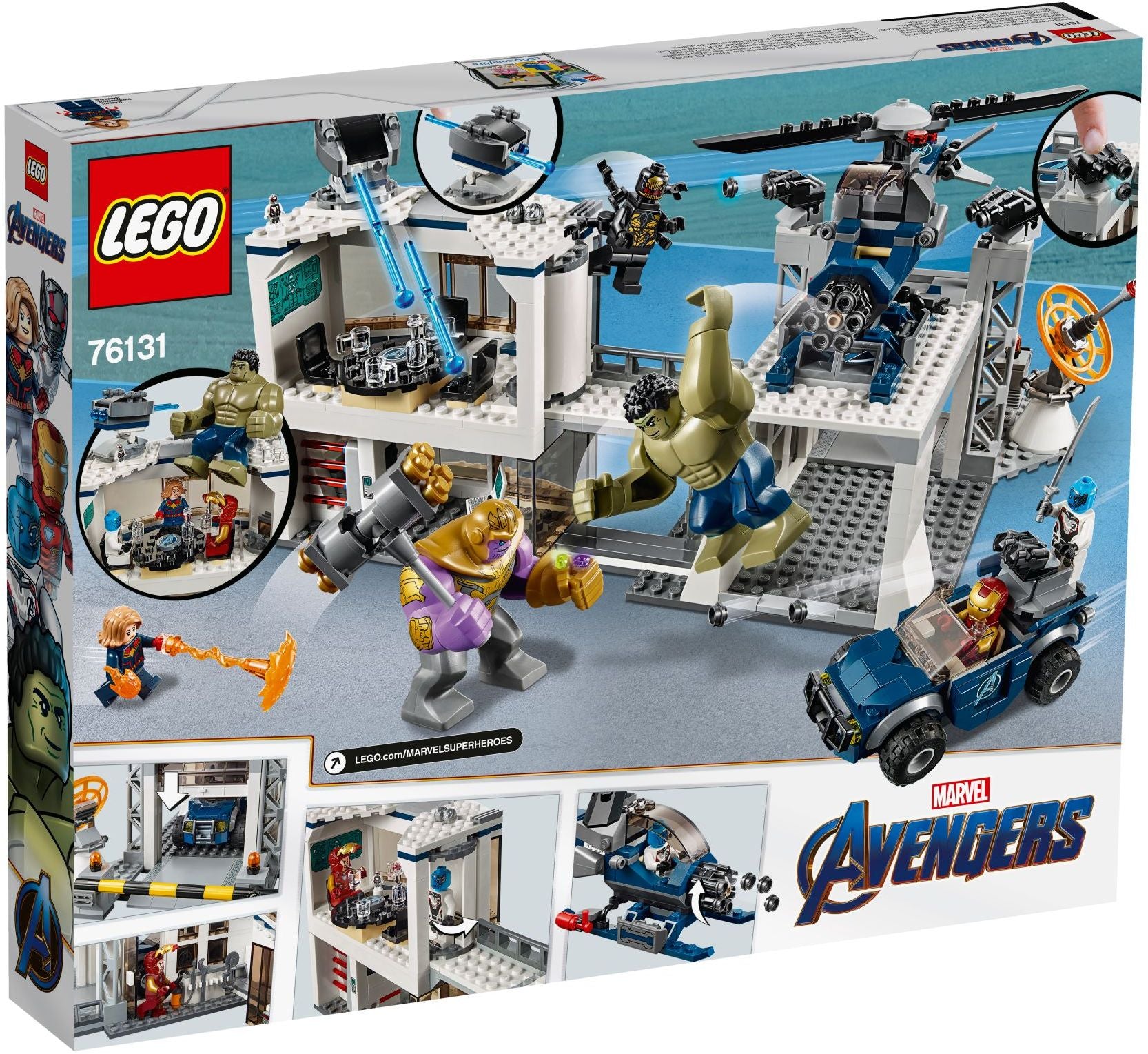 LEGO Marvel Super Heroes  Avengers Hauptquartier 76131