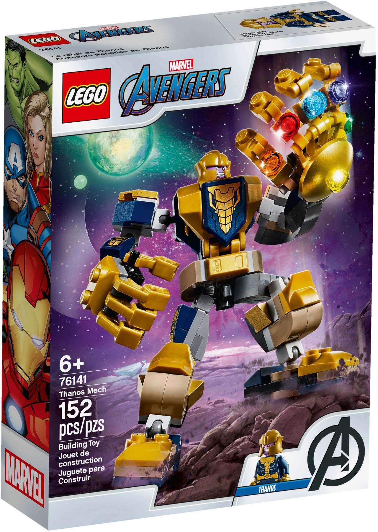 LEGO Marvel Super Heroes Thanos Mech 76141