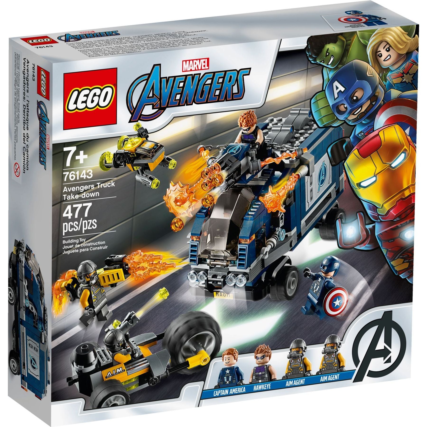 L'arrestation par camion des Avengers LEGO® Marvel Super Heroes 76143