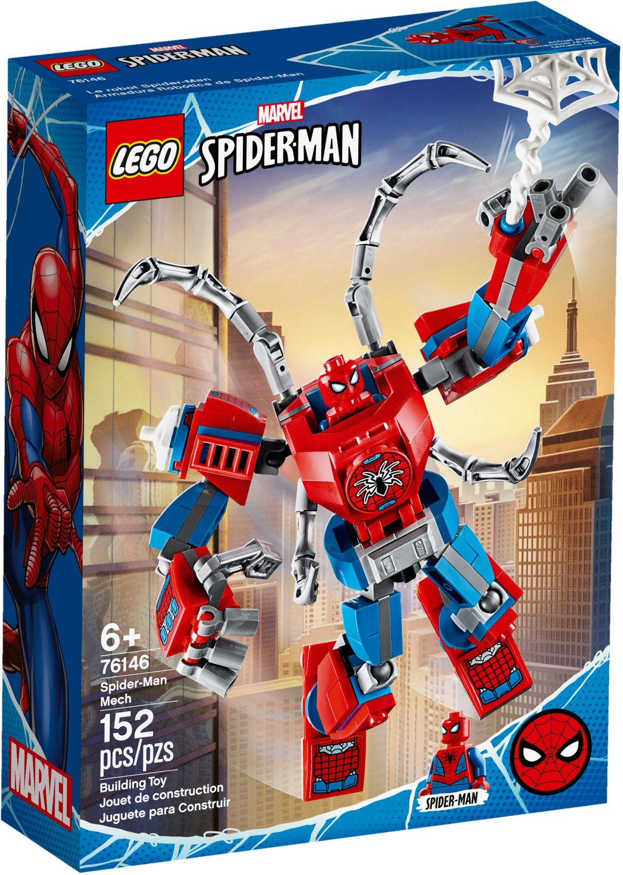 LEGO Spider-Man Le robot 76146
