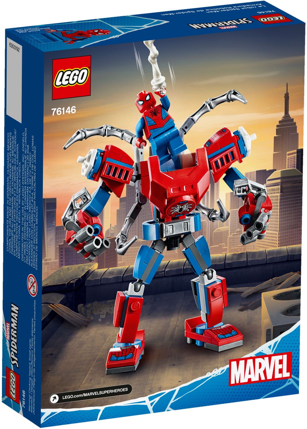 LEGO Spider-Man Le robot 76146