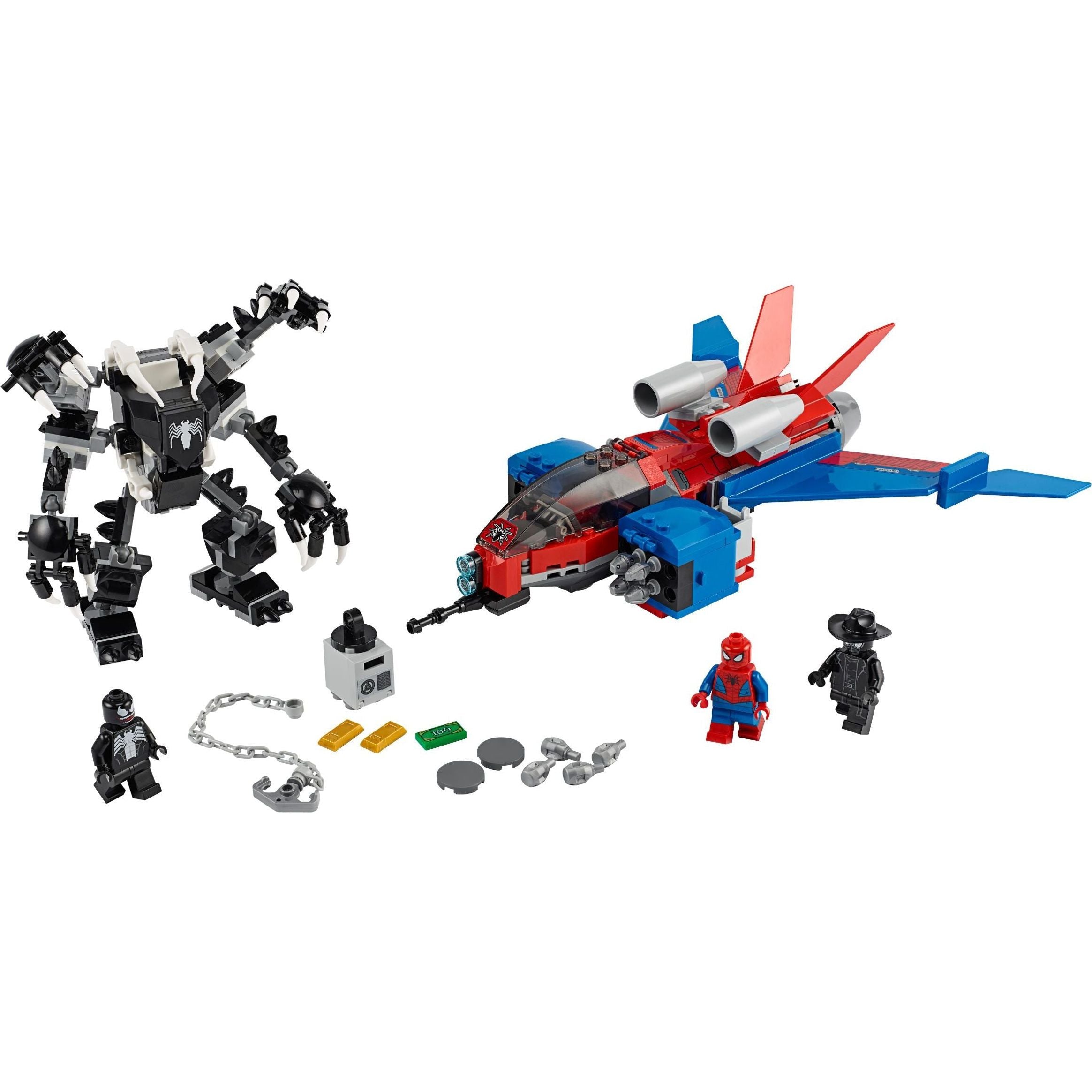 LEGO® Marvel Spiderjet contre Venom Mech 76150