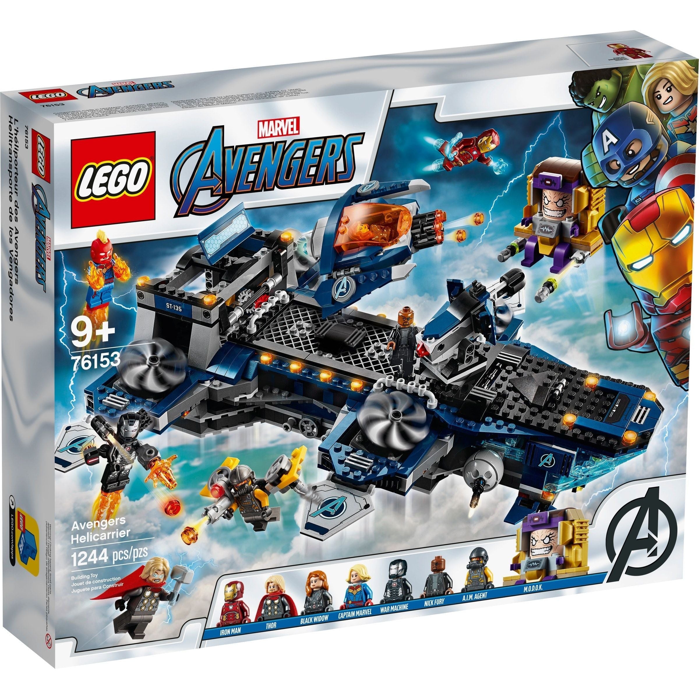 LEGO Marvel Super Heroes L'héliporteur des Avengers 76153