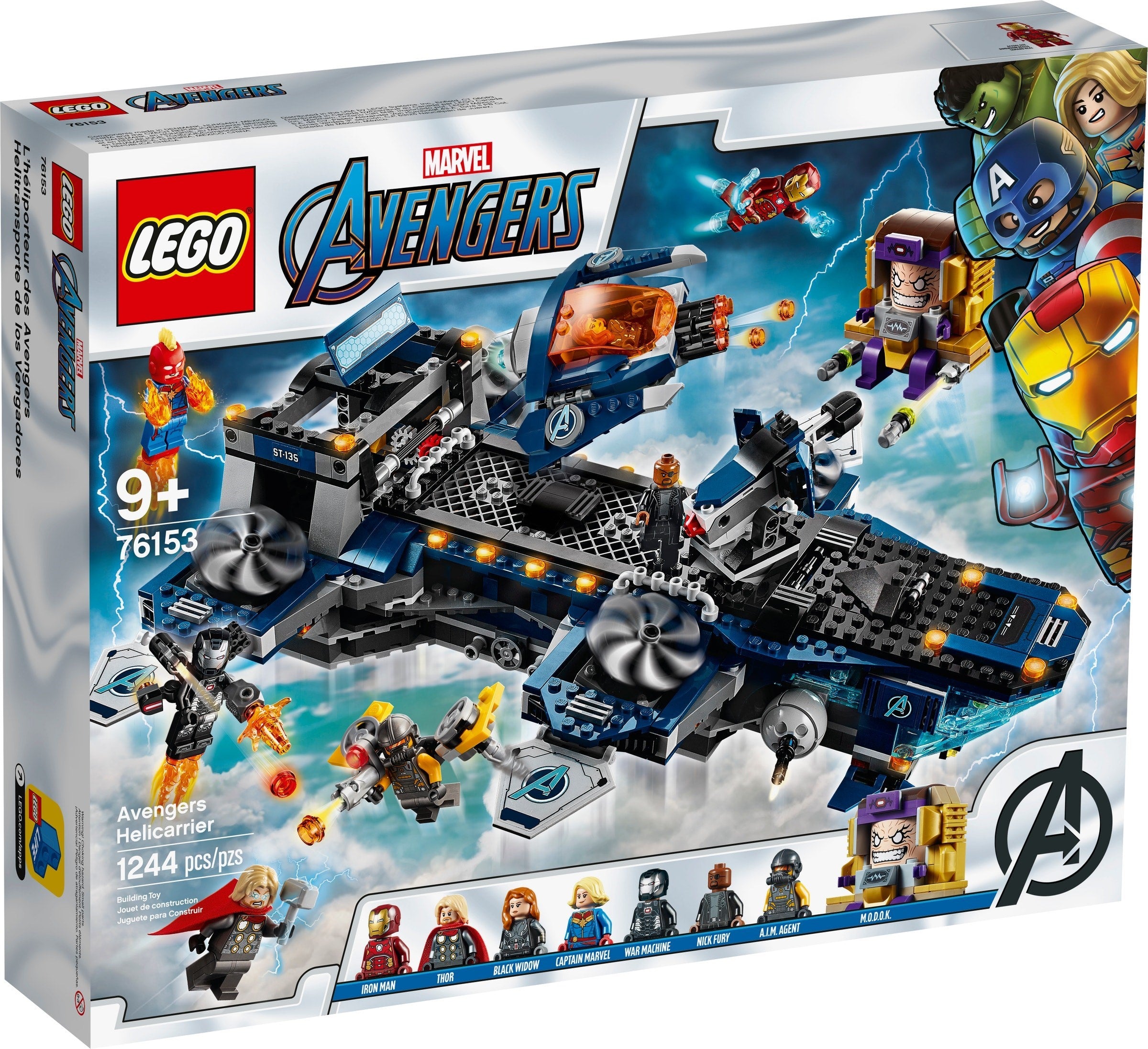 LEGO Marvel Super Heroes L'héliporteur des Avengers 76153