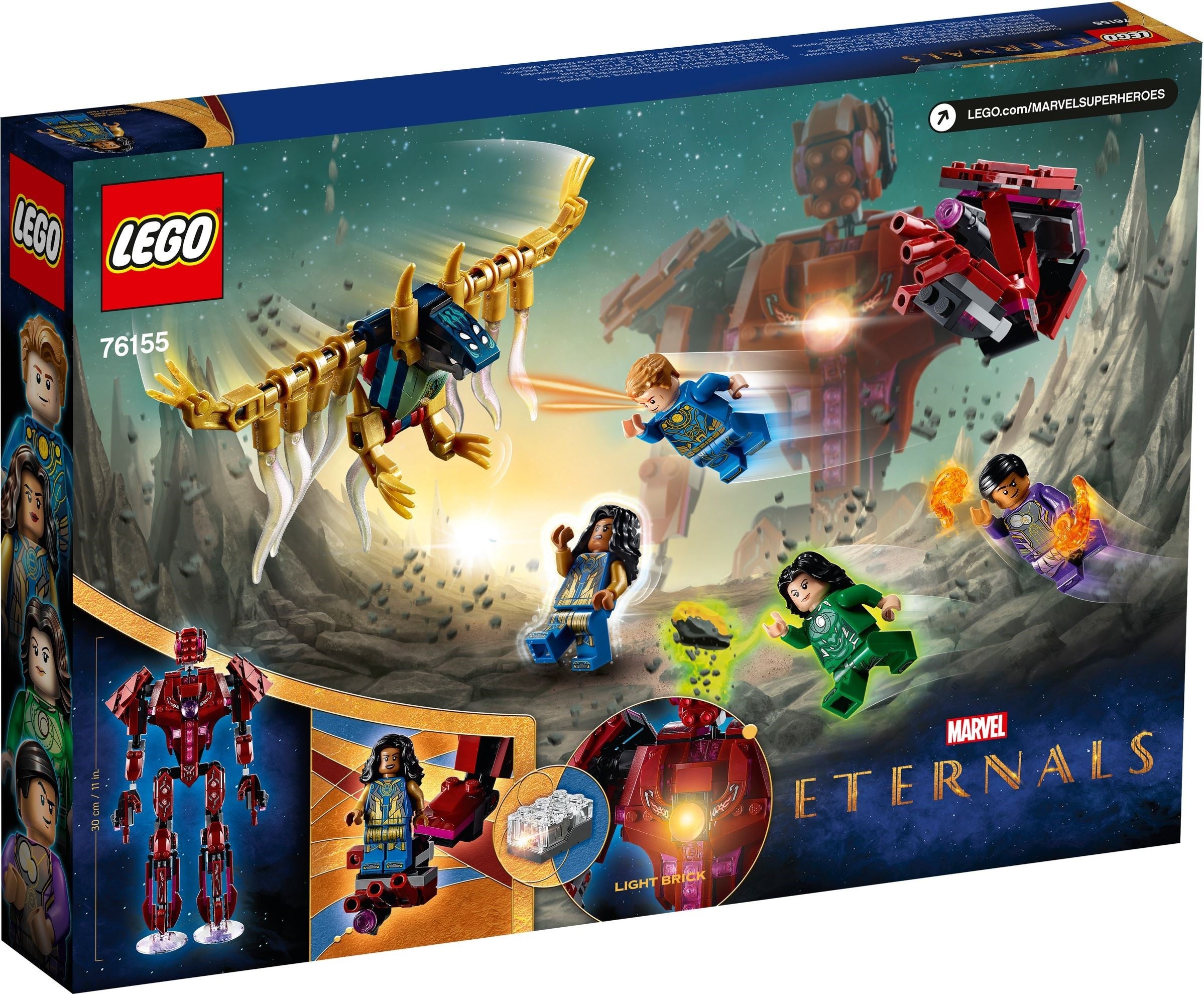 <transcy>LEGO Marvel Super Heroes Dans l'ombre d'Arishem 76155</transcy>