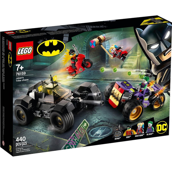 LEGO DC Comics Super Heroes Batman Jokers Trike-Verfolgungsjagd 76159