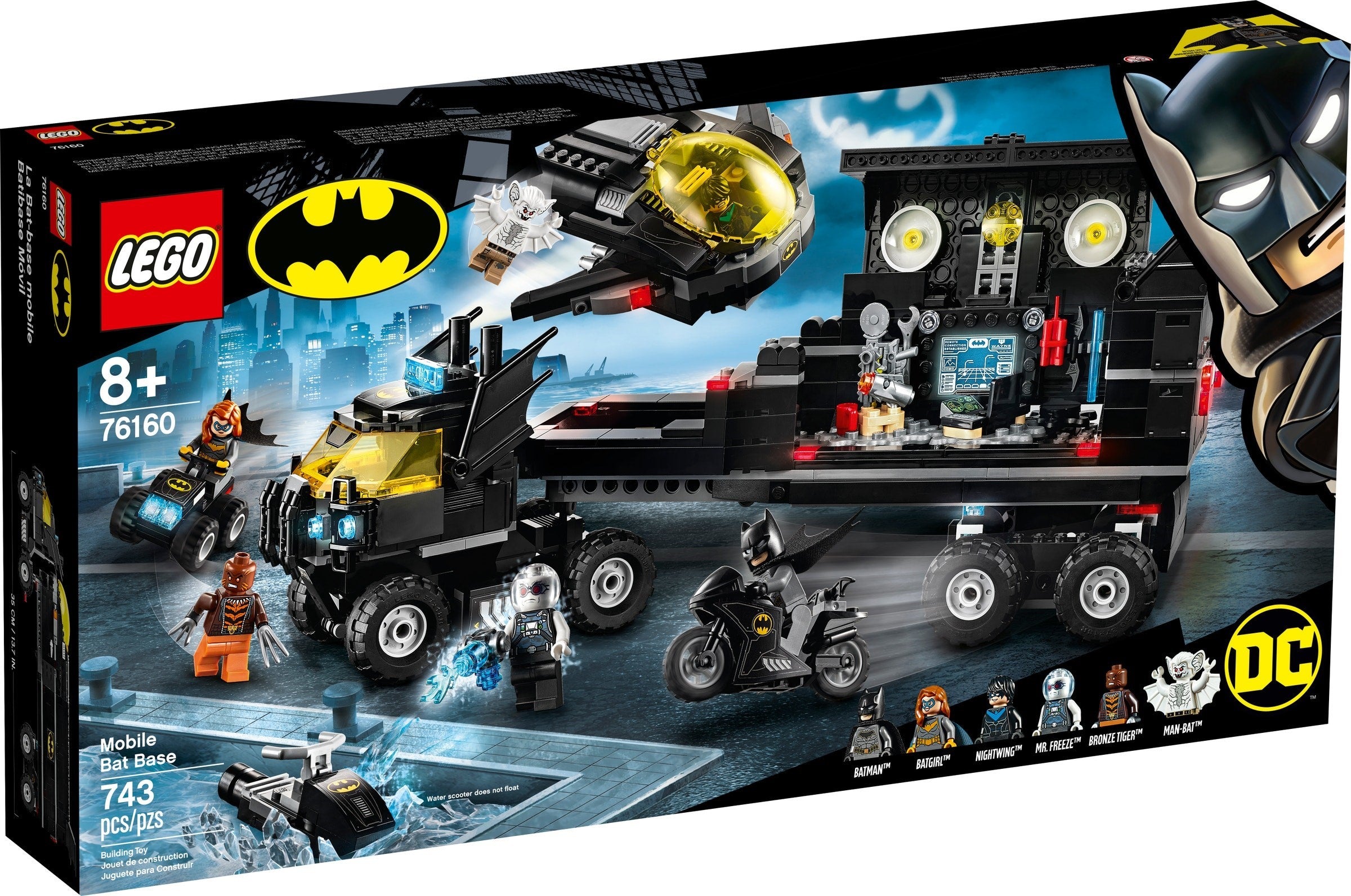 LEGO DC Comics Super Heroes Mobile Batbasis 76160