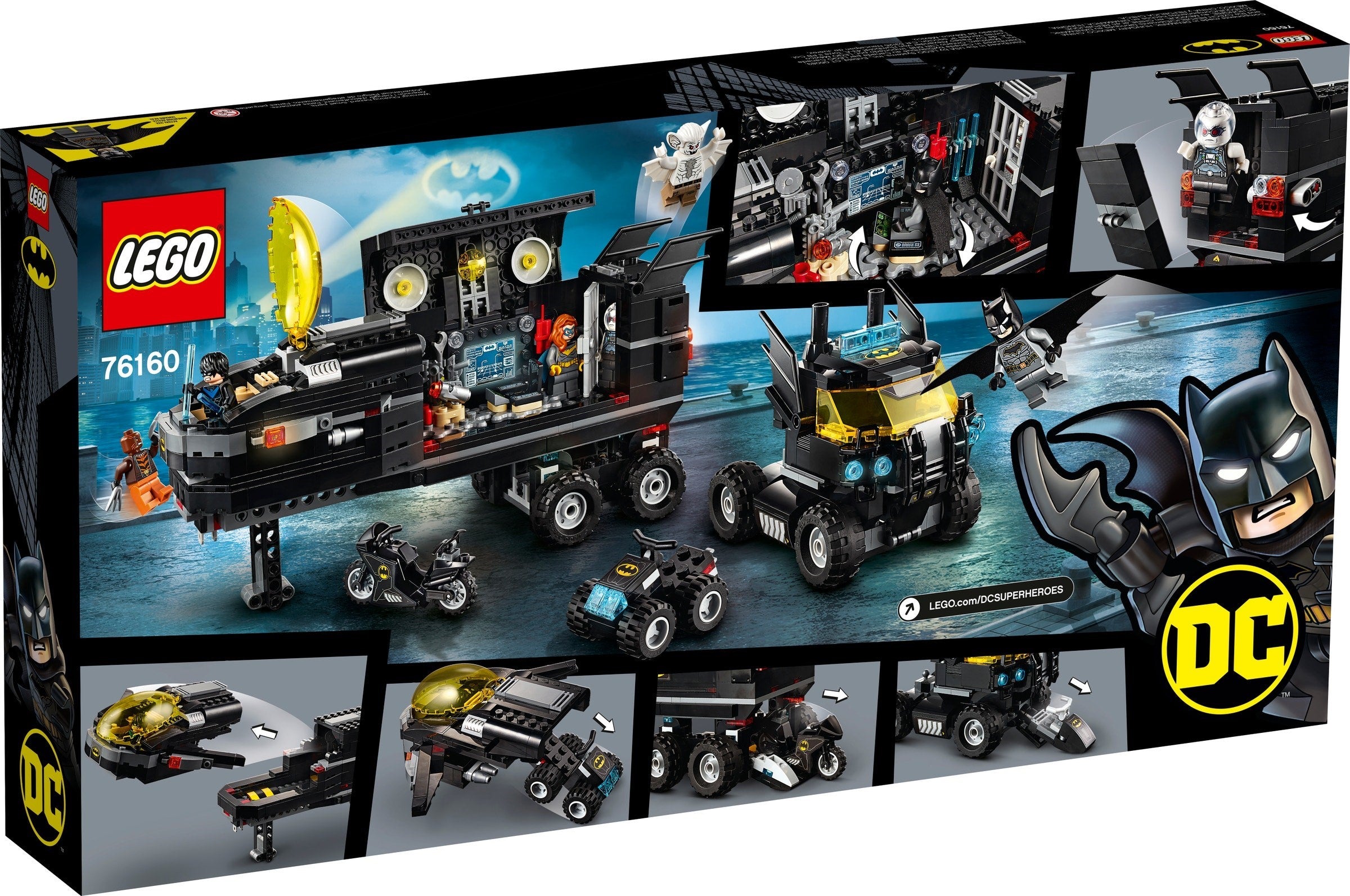 LEGO DC Comics Super Heroes Mobile Batbasis 76160