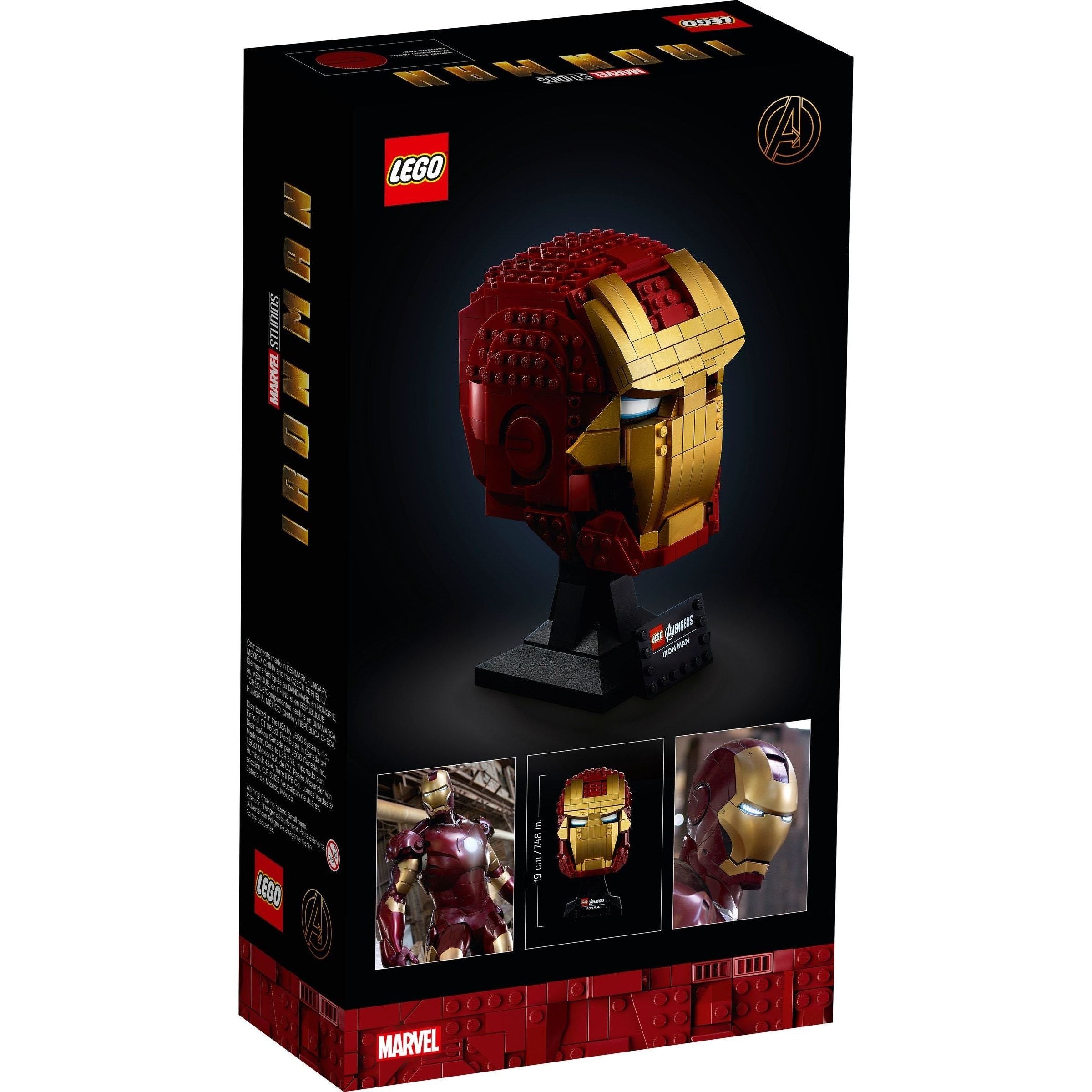 Casque LEGO® Marvel Iron Mans 76165