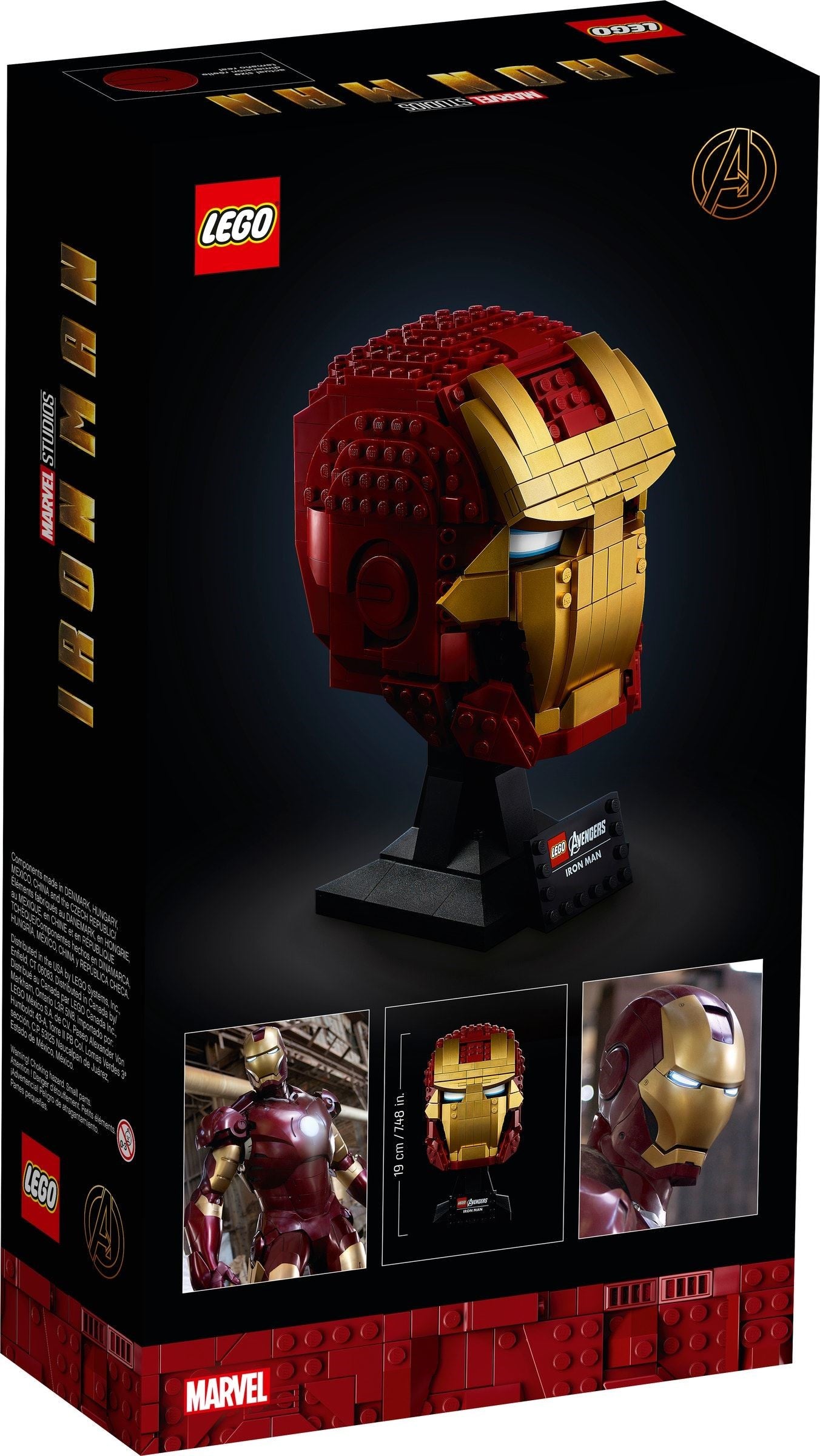 LEGO Marvel Iron Mans Helm 76165