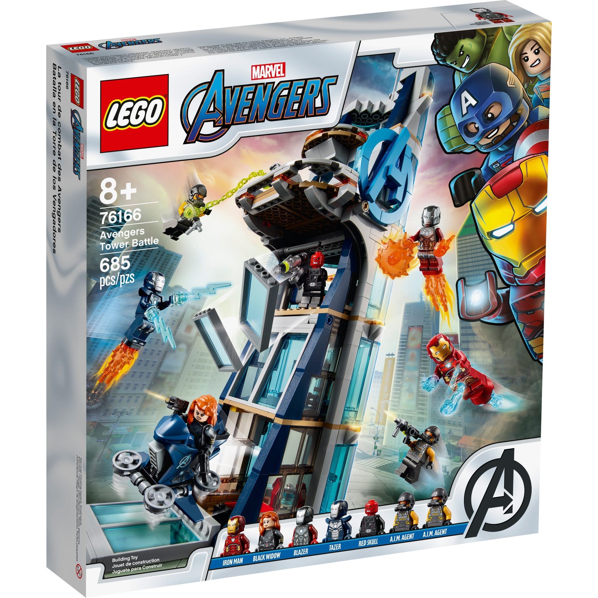 LEGO Marvel Kräftemessen am Turm 76166