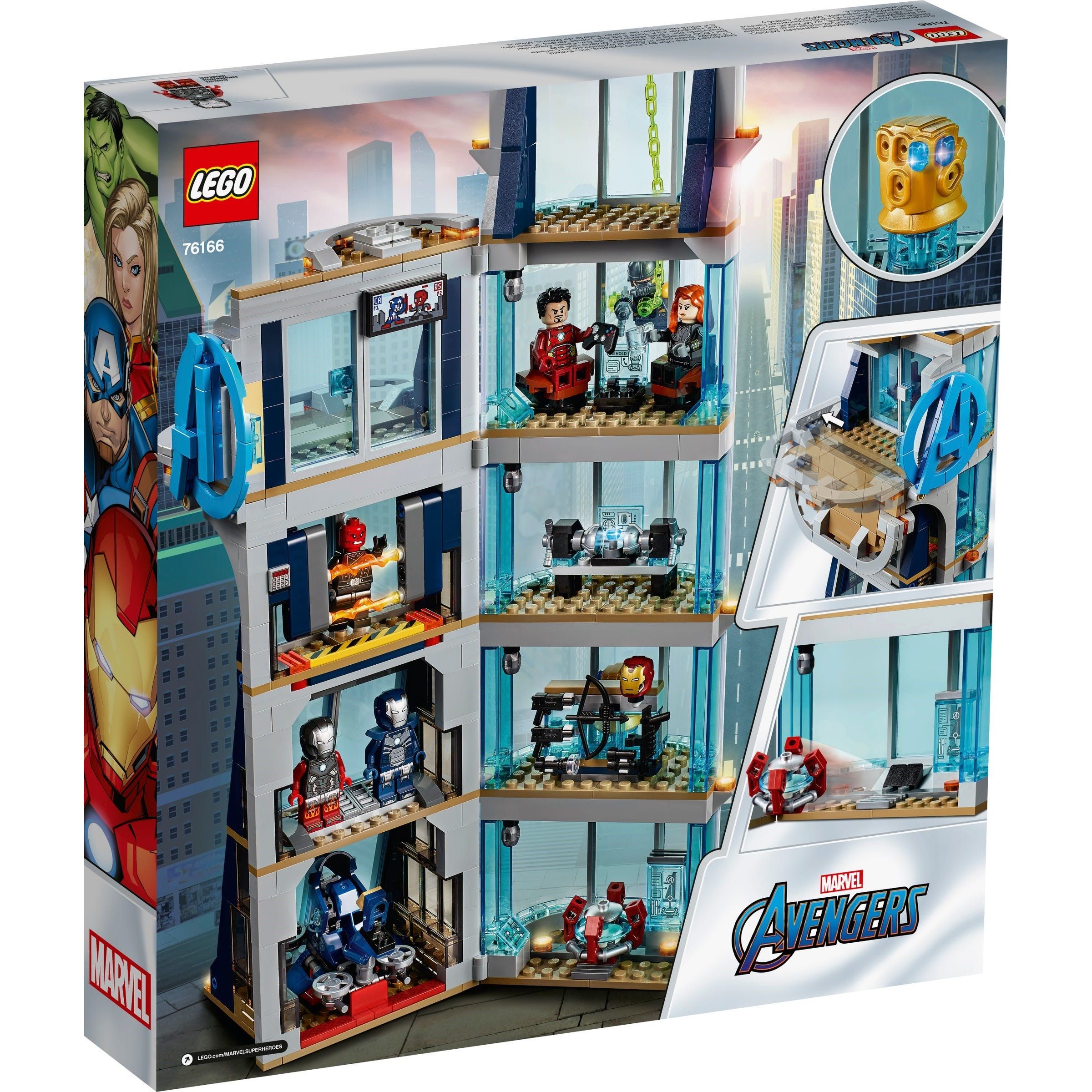 LEGO Marvel Kräftemessen am Turm 76166