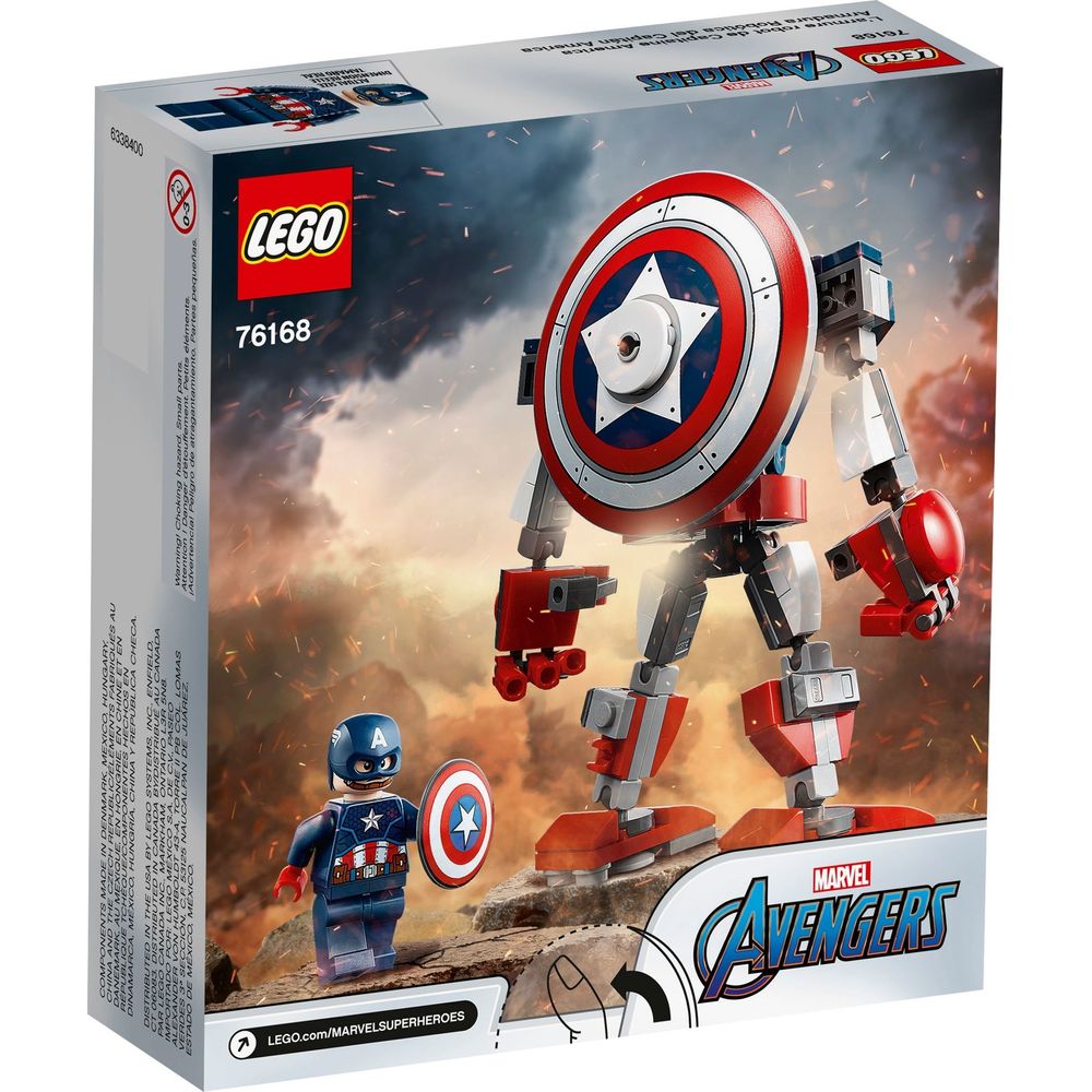 LEGO Marvel Avengers Captain America Mech 76168