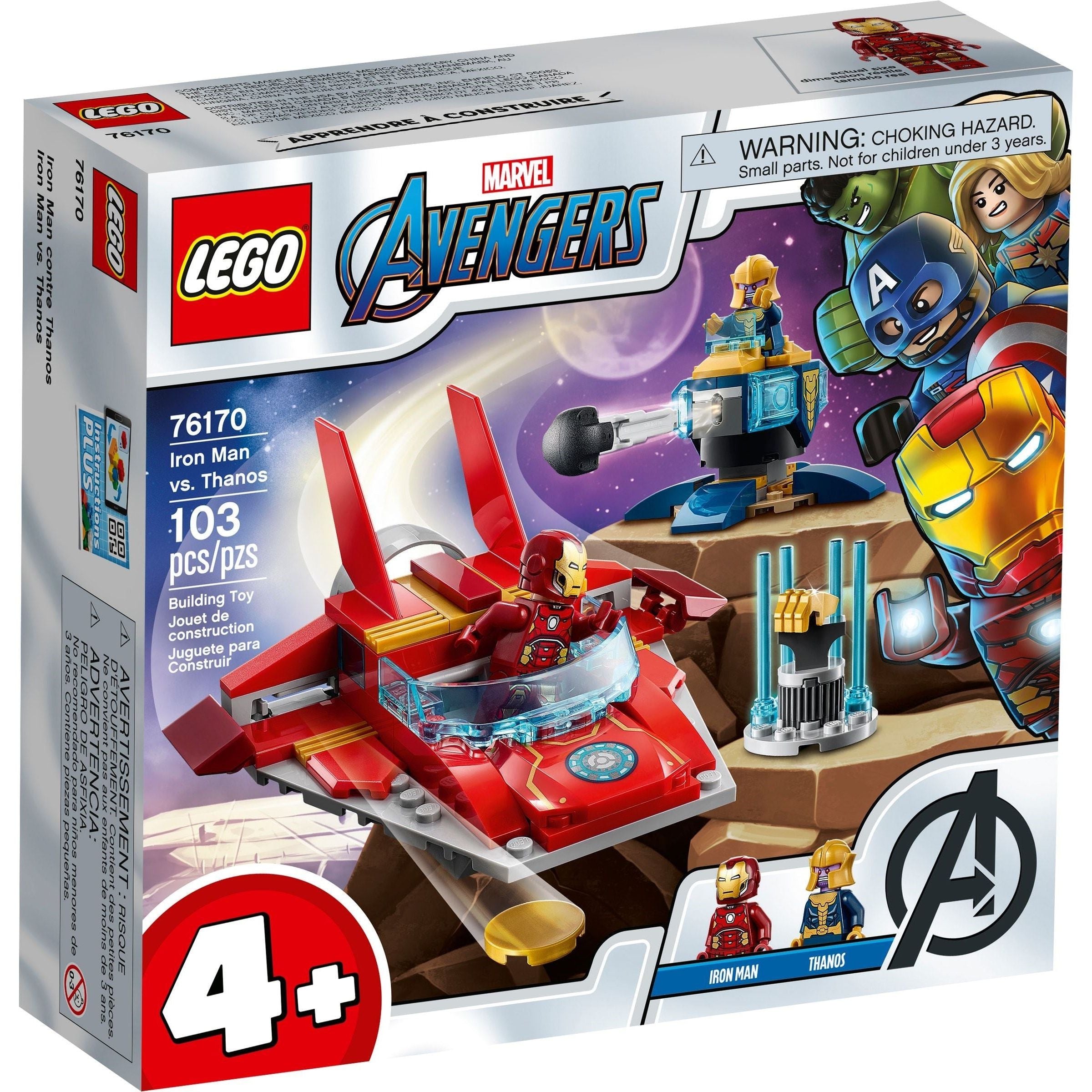 LEGO Marvel Super Heroes Iron Man contre Thanos 76170