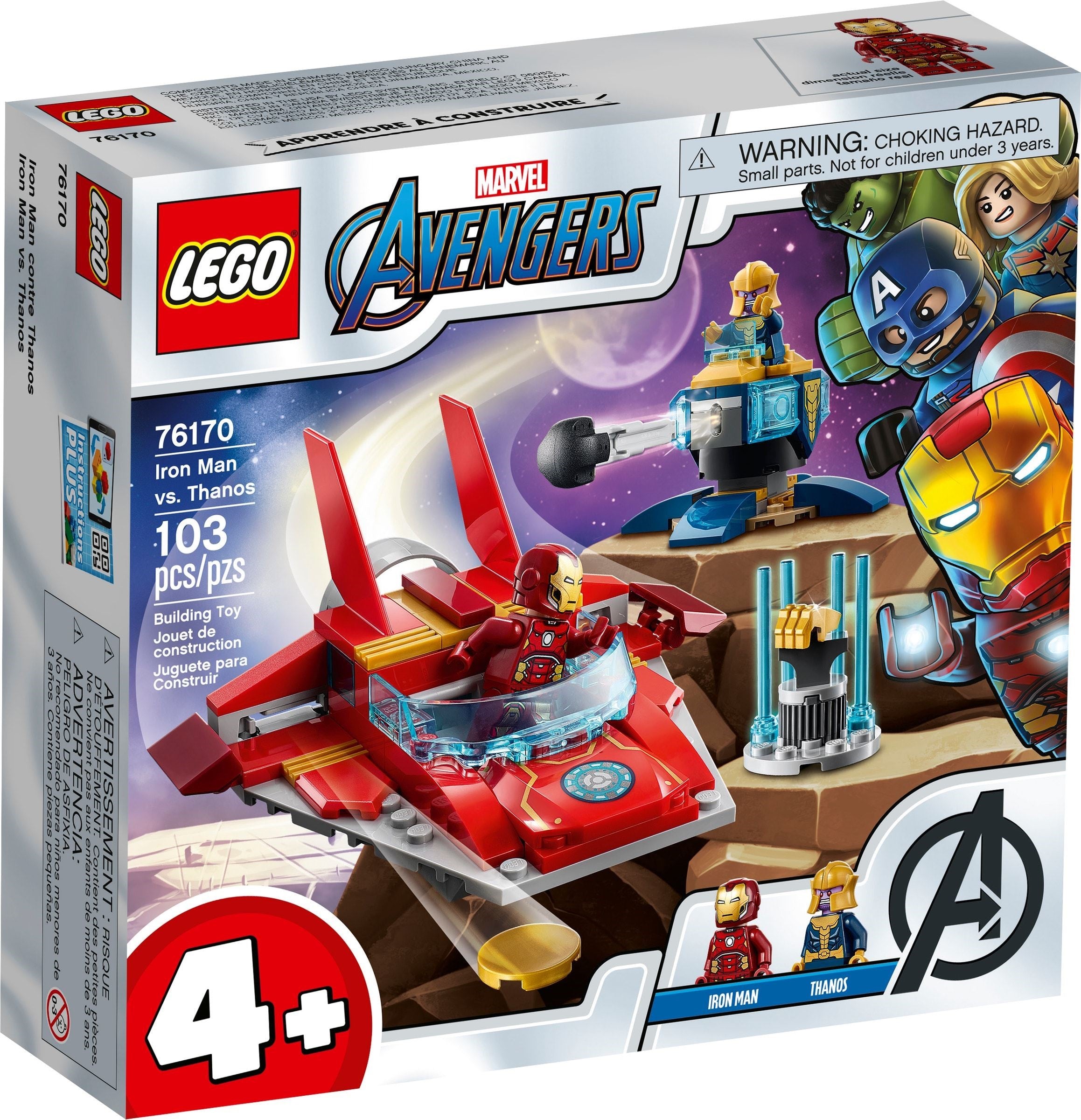 LEGO Marvel Super Heroes Iron Man contre Thanos 76170