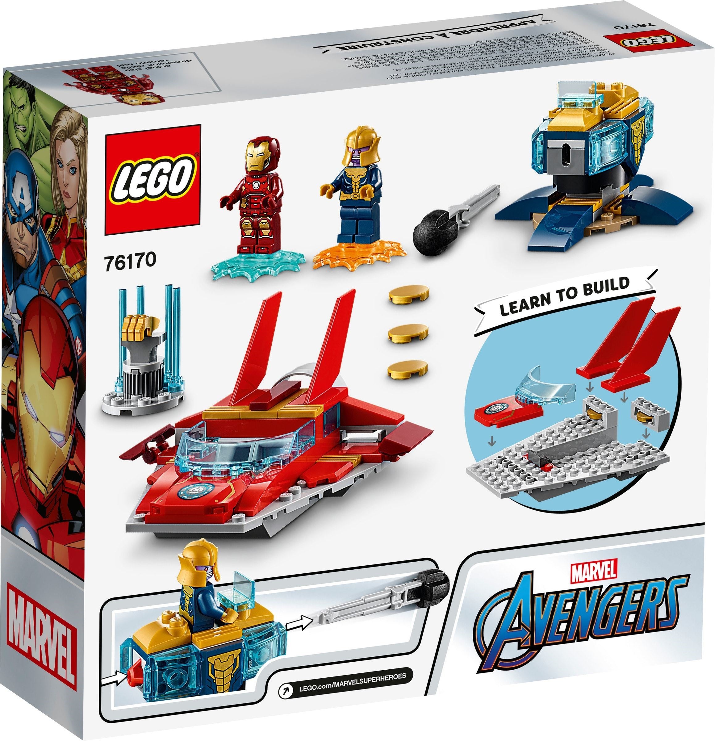 LEGO Marvel Super Heroes Iron Man contre Thanos 76170
