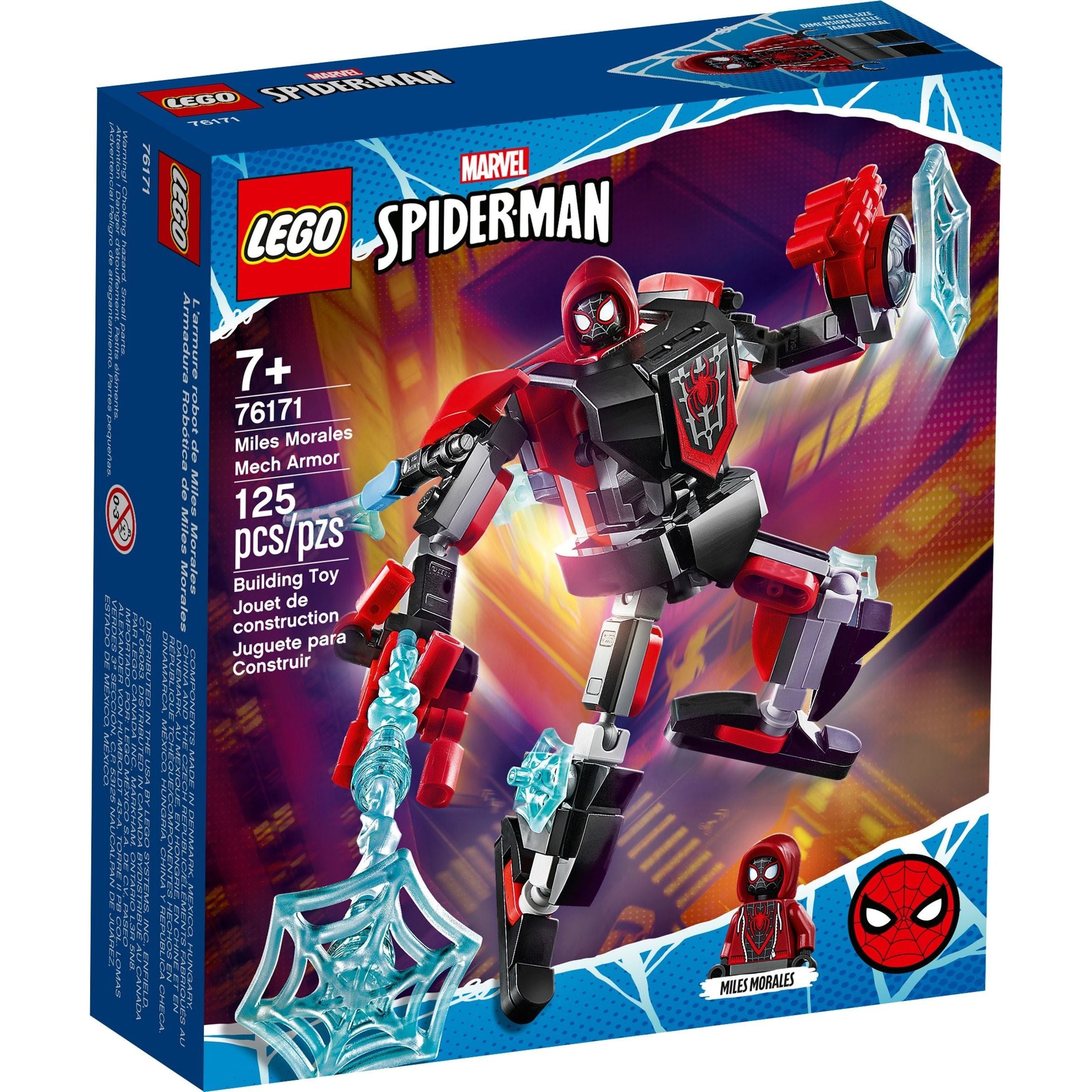 LEGO Marvel Super Heroes Miles Morales Mech 76171 Spiderman