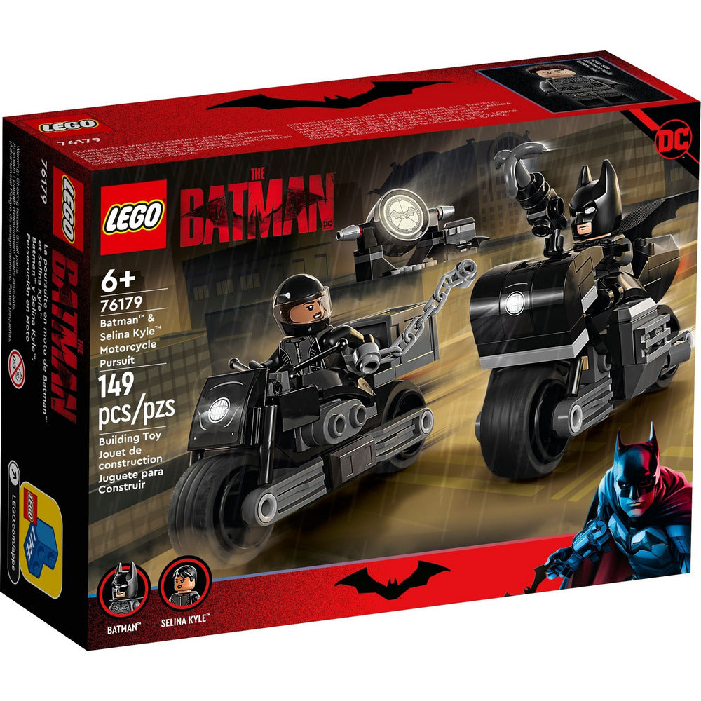 LEGO DC Comics Super Heroes Batman & Selina Kyle: Verfolgungsjagd auf dem Motorrad 76179