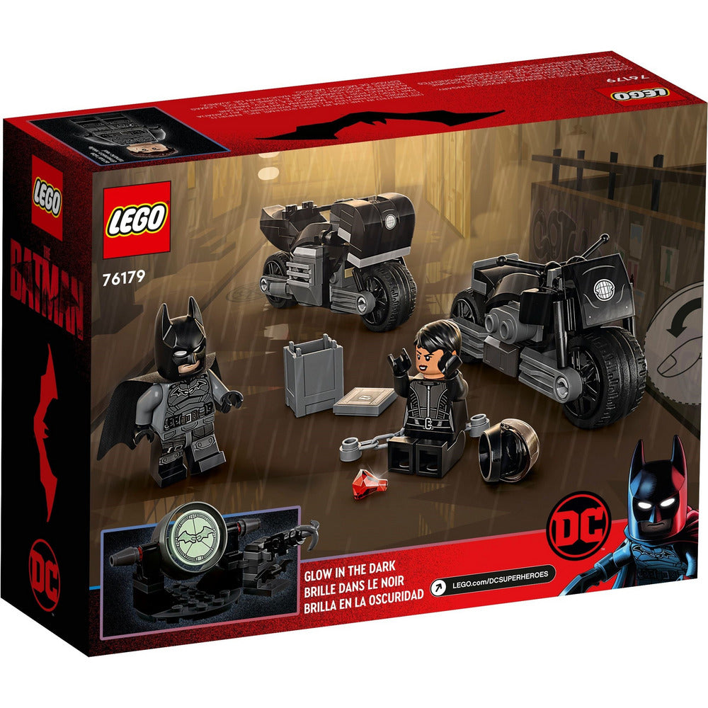 <transcy>LEGO DC Universe Super Heroes - Batman & Selina Kyle : Poursuite en moto 76179</transcy>