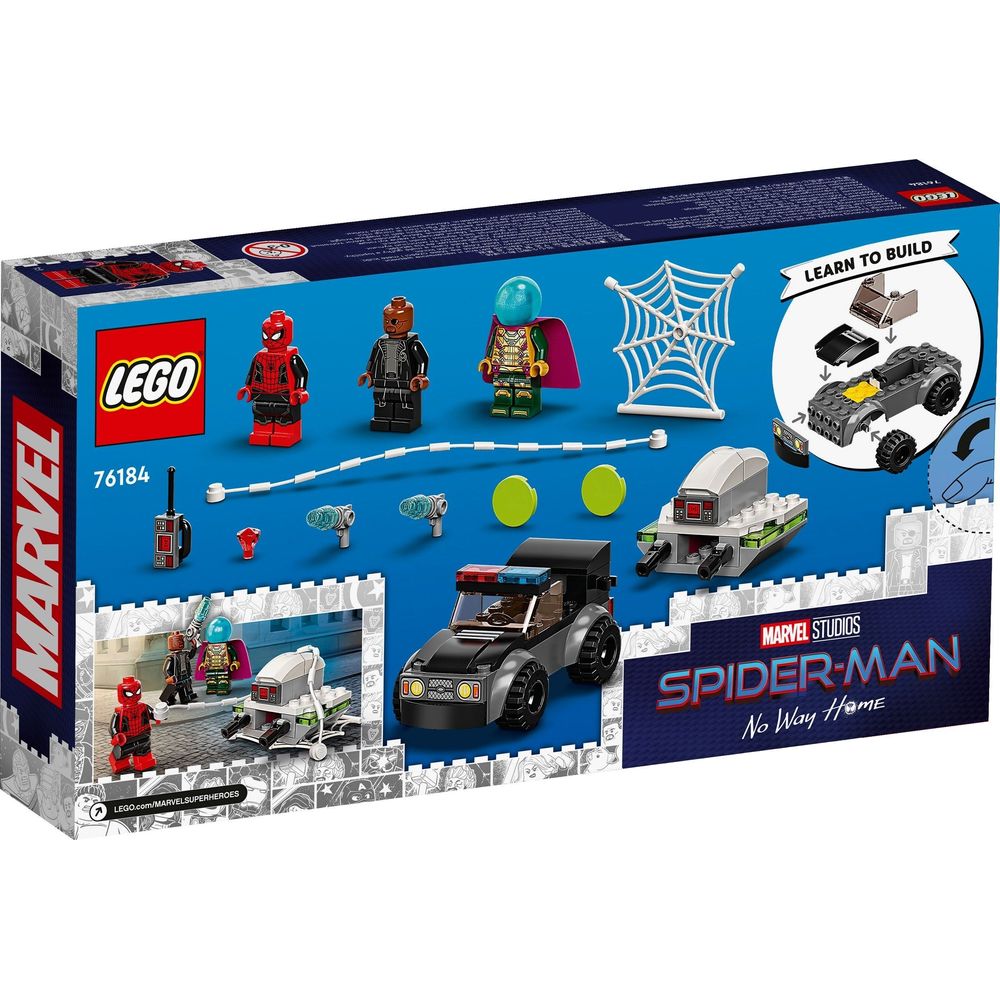 <transcy>LEGO Marvel Super Heroes Attaque de drone de Mysterio sur Spider-Man 76184</transcy>