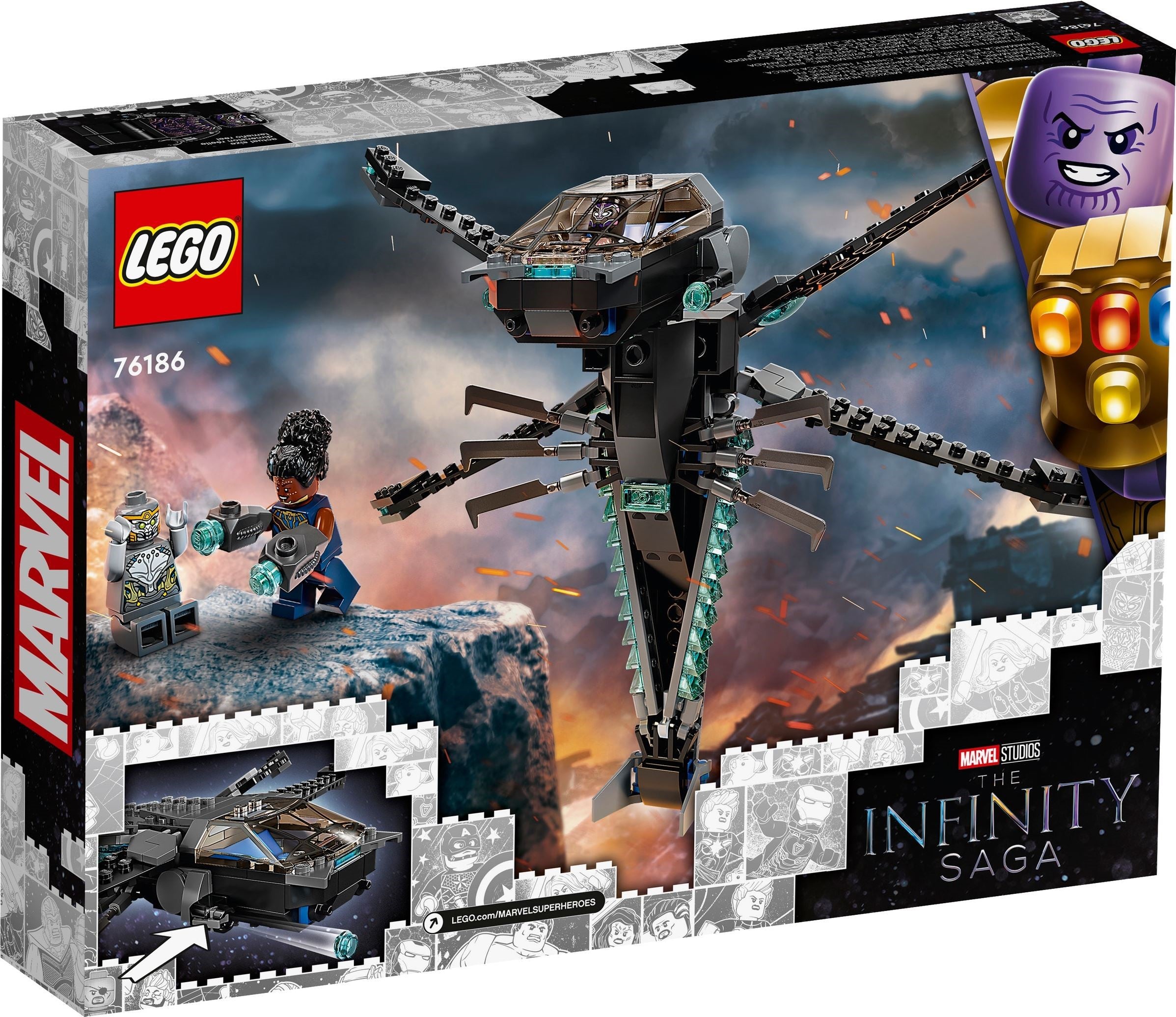 LEGO Marvel Super Heroes Black Panthers Libelle 76186