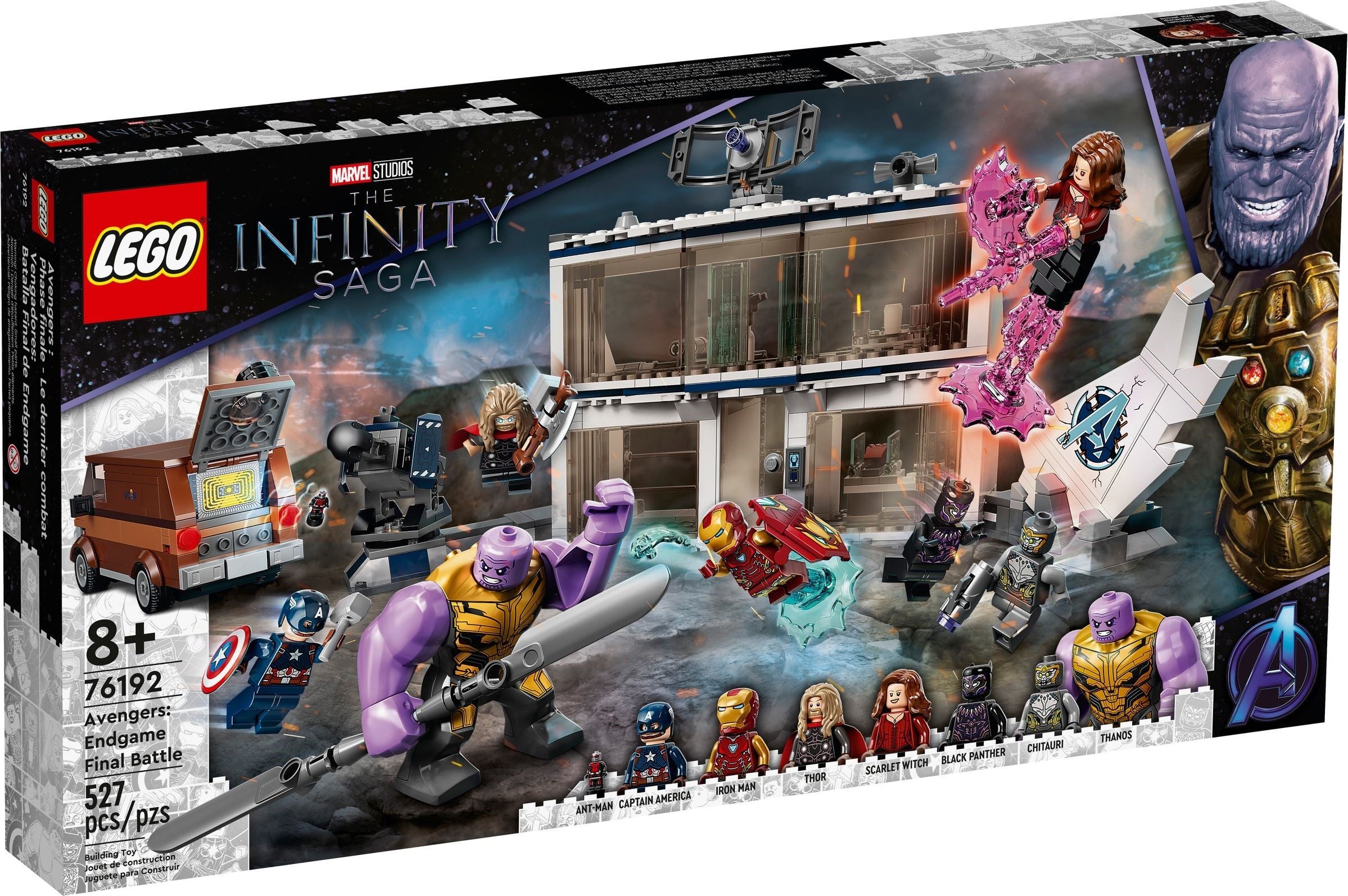 LEGO Marvel Super Heroes Avengers: Endgame – Letztes Duell 76192