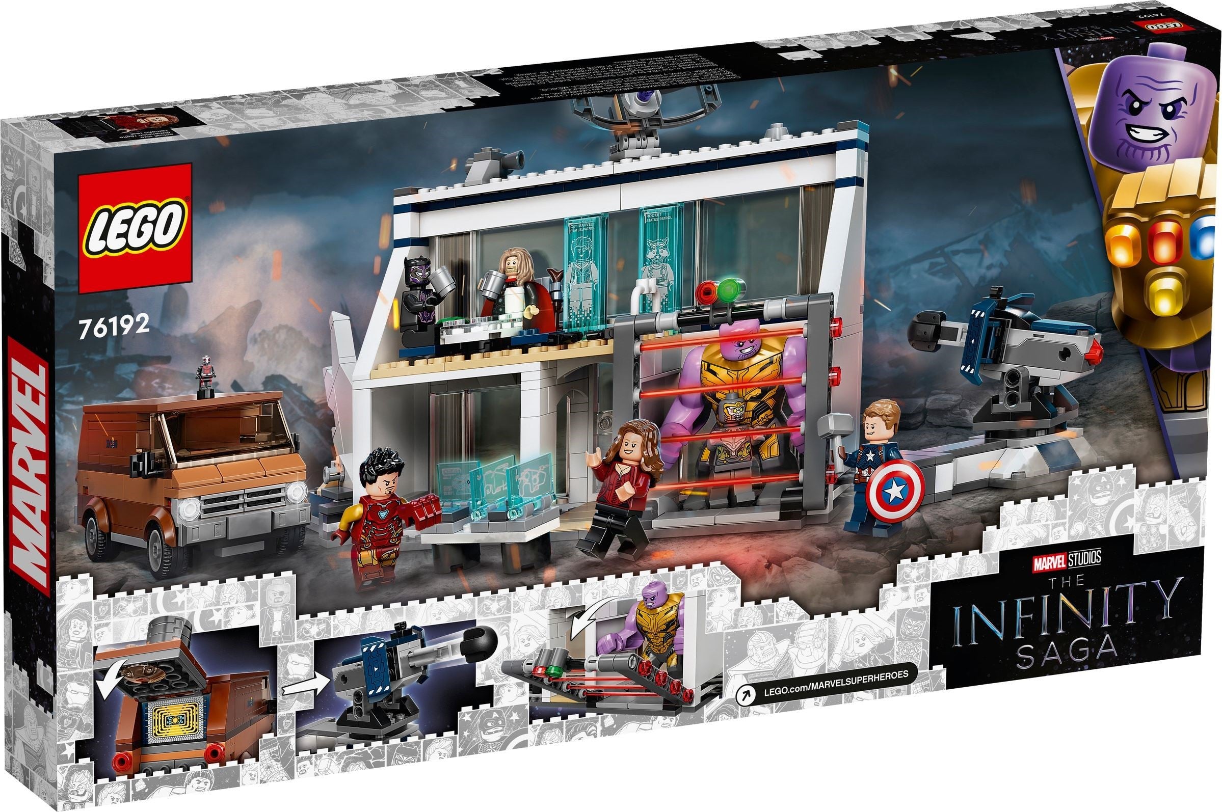 LEGO Marvel Super Heroes Avengers: Endgame – Letztes Duell 76192