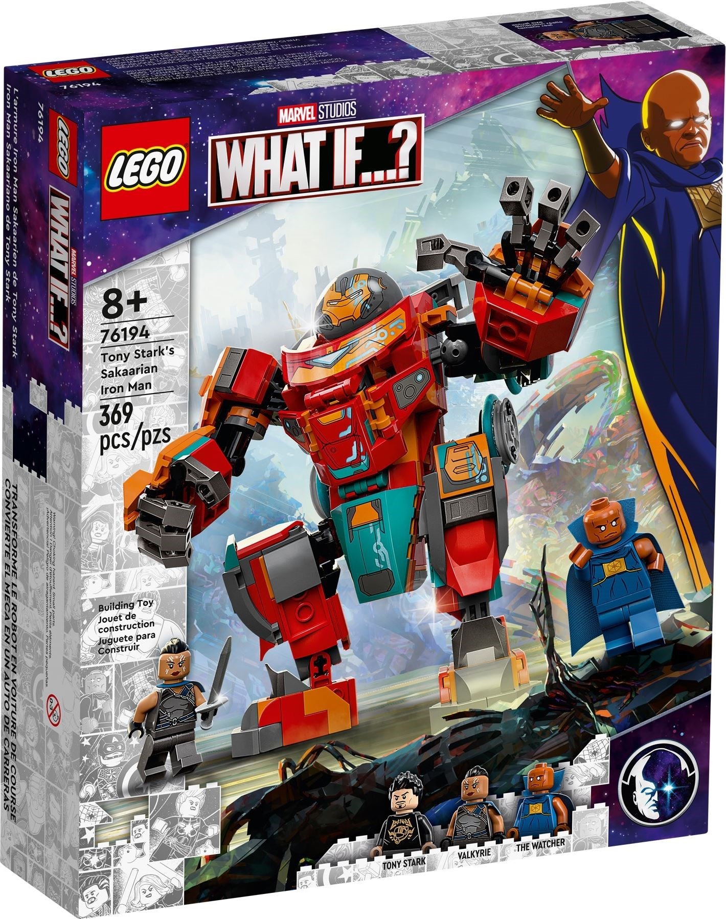 LEGO Marvel Tony Stark's Sakaarian Iron Man 76194